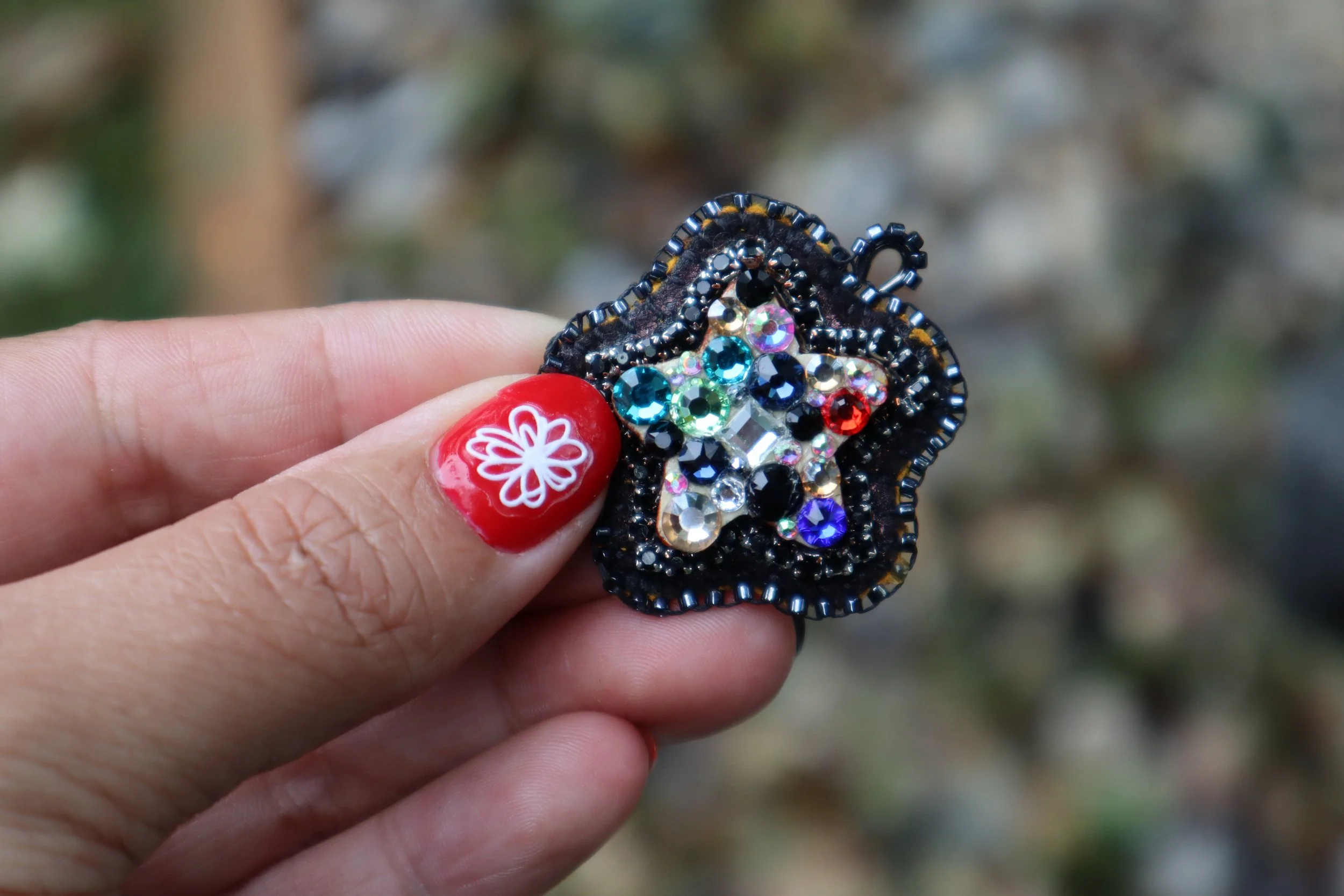Black Star Charm