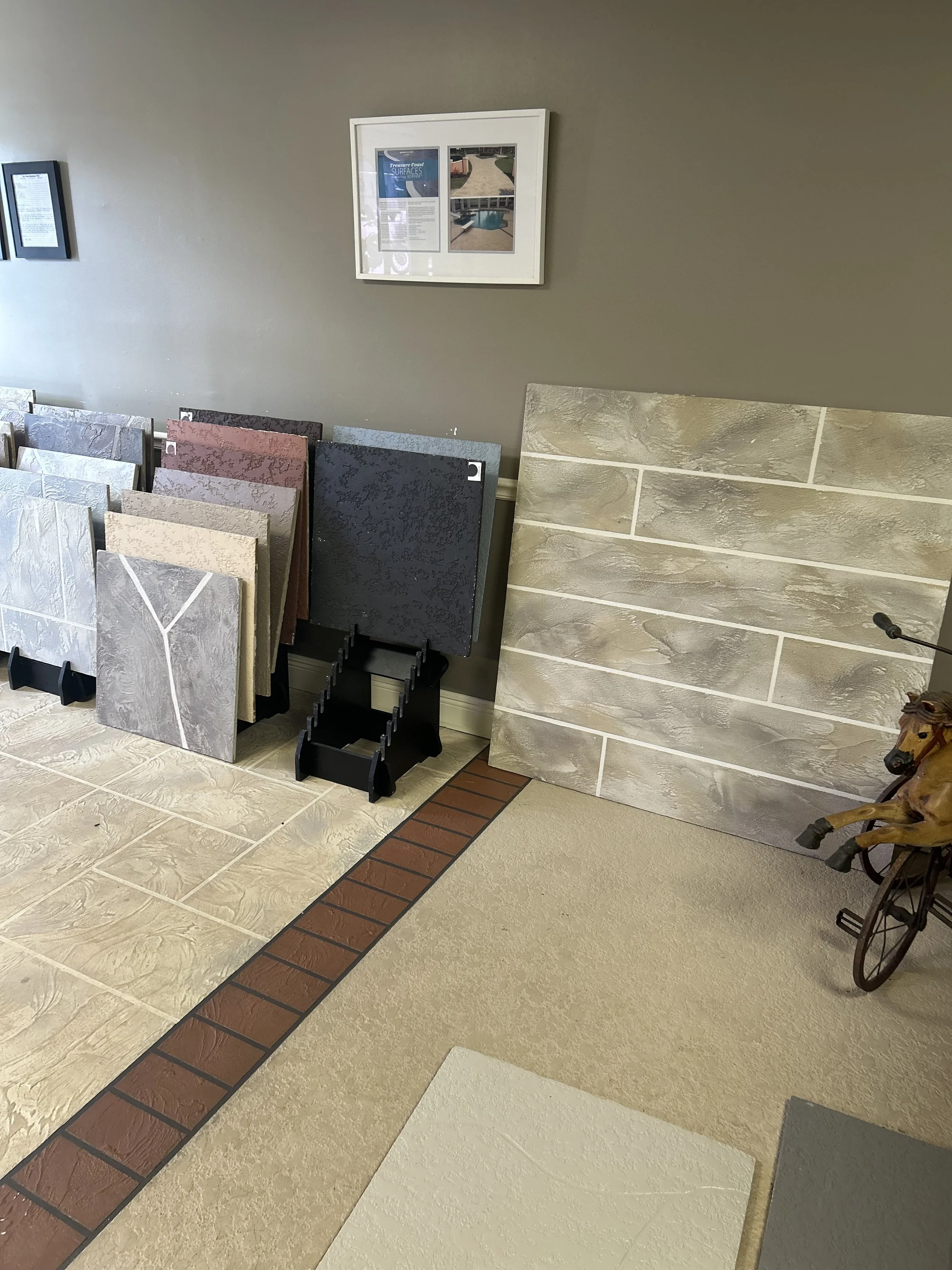 Our Sample Room!