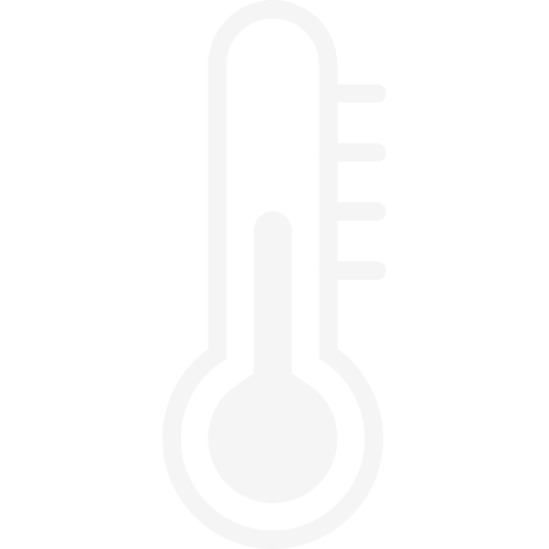 Graphic of a thermometer indicating a low temperature