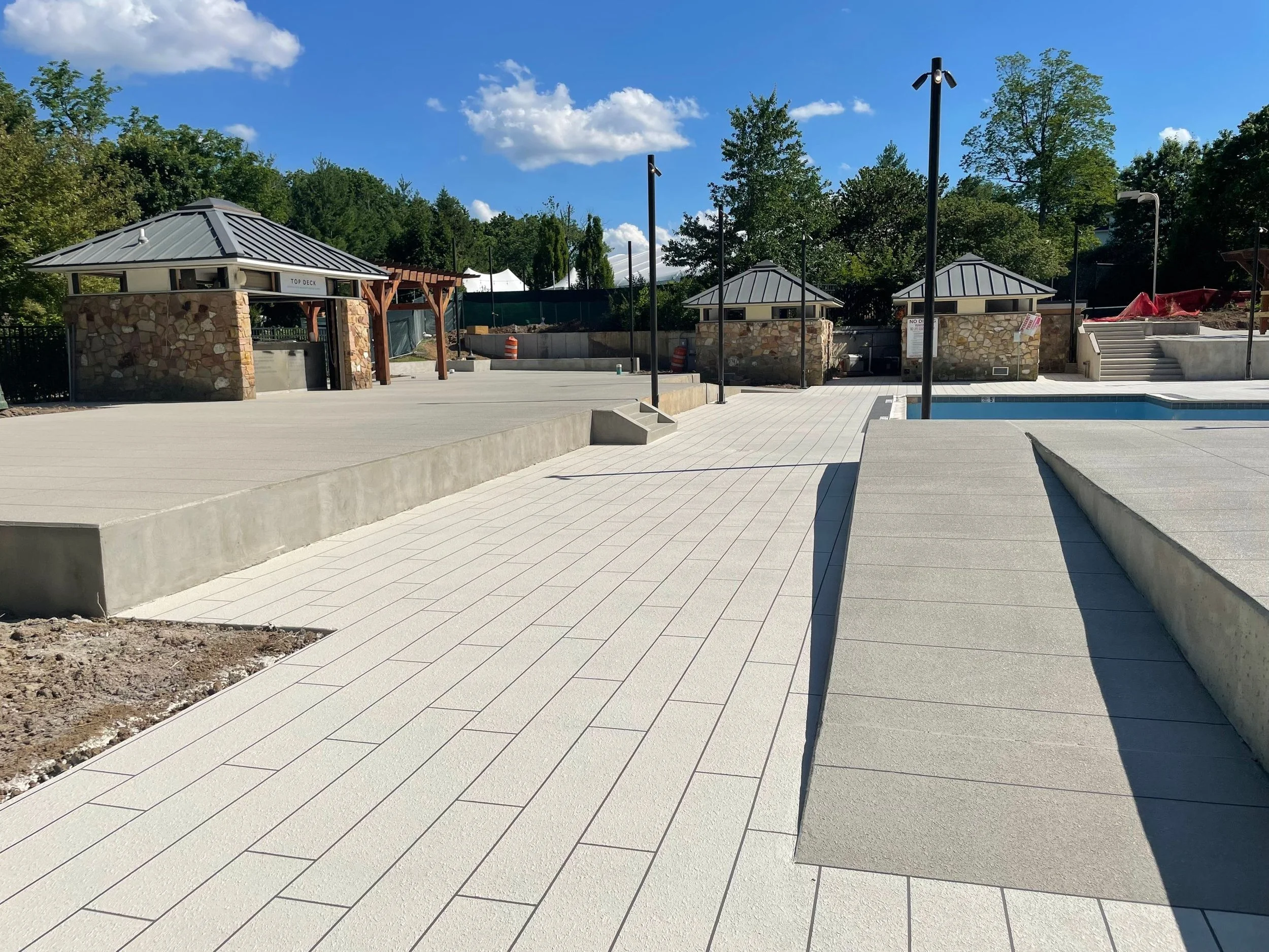 SunSplash Walk Area in Park