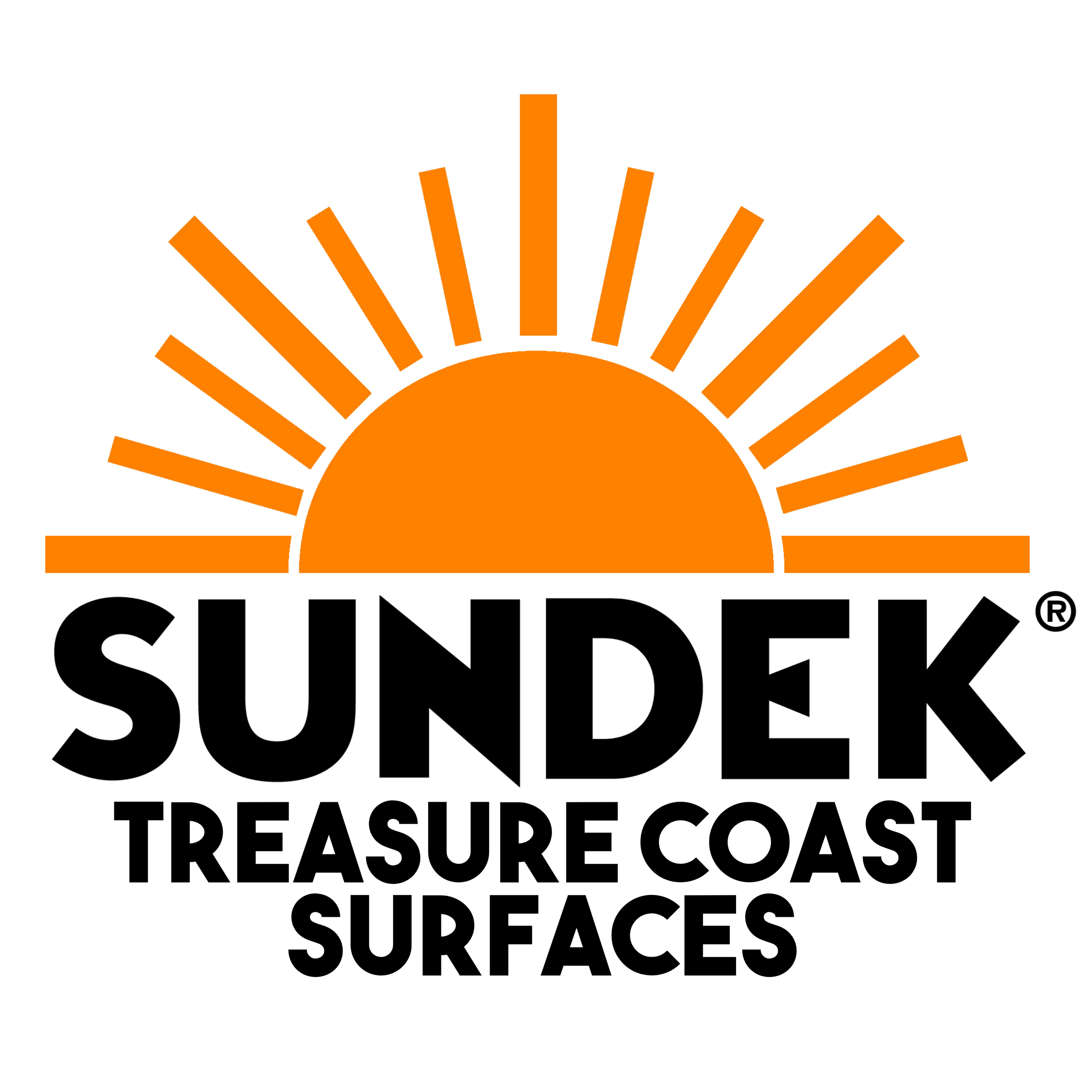 The image features the logo of the brand 'Suns' with an orange semi-circle and radiating lines, set against a black background.