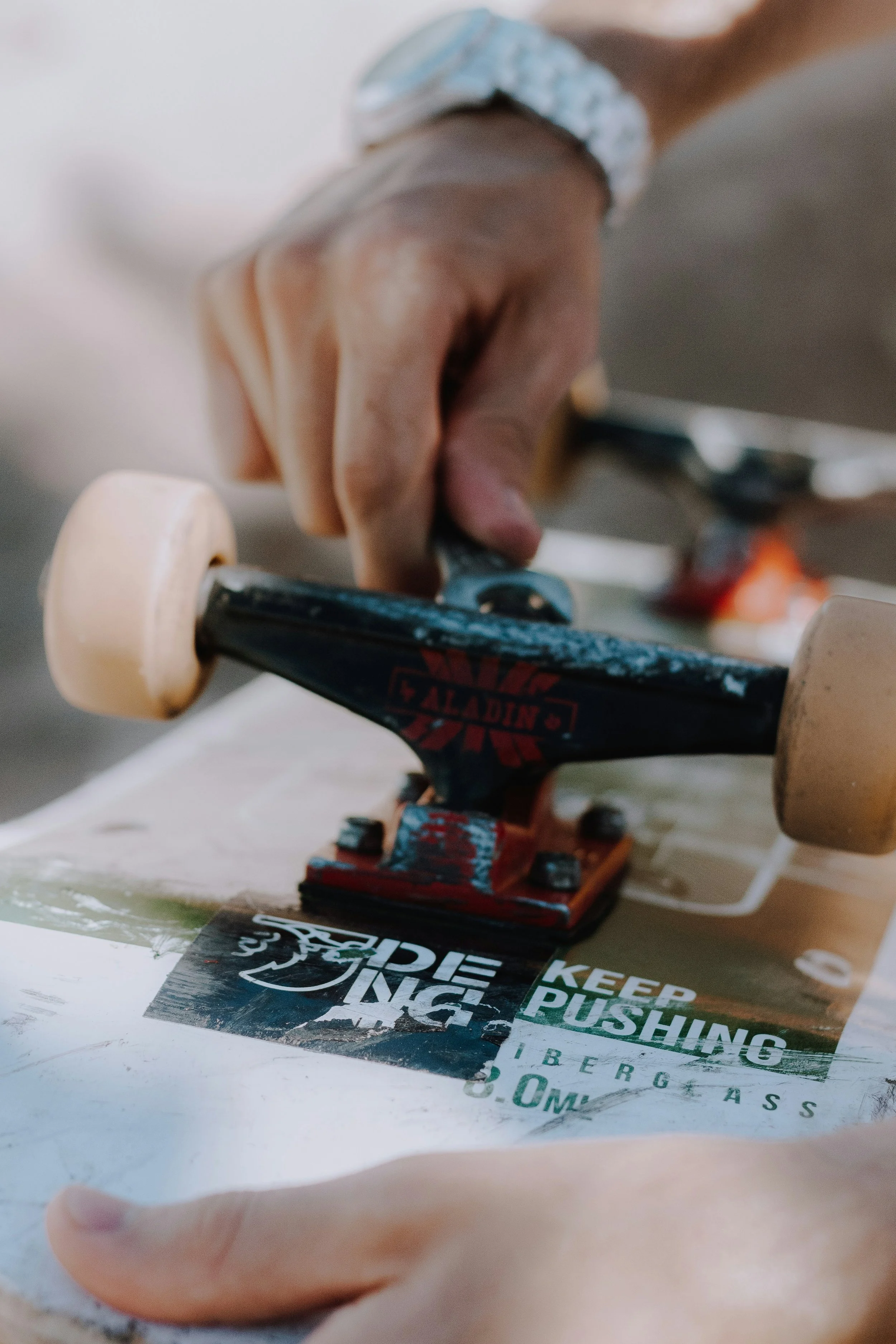 Skateboard Swivel Risers (Invention)