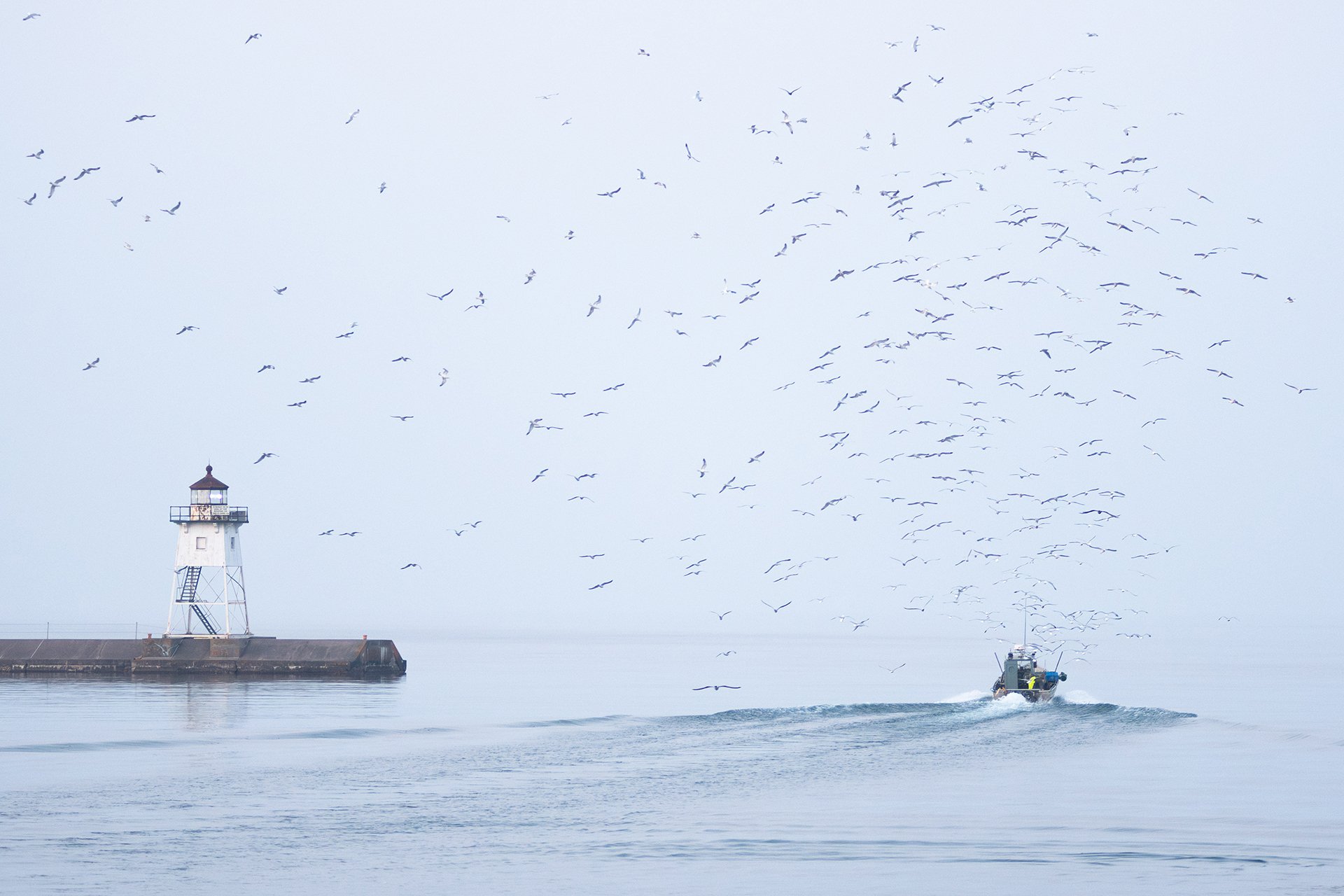 Lake Superior Fishing, Digital Photo, July 2025