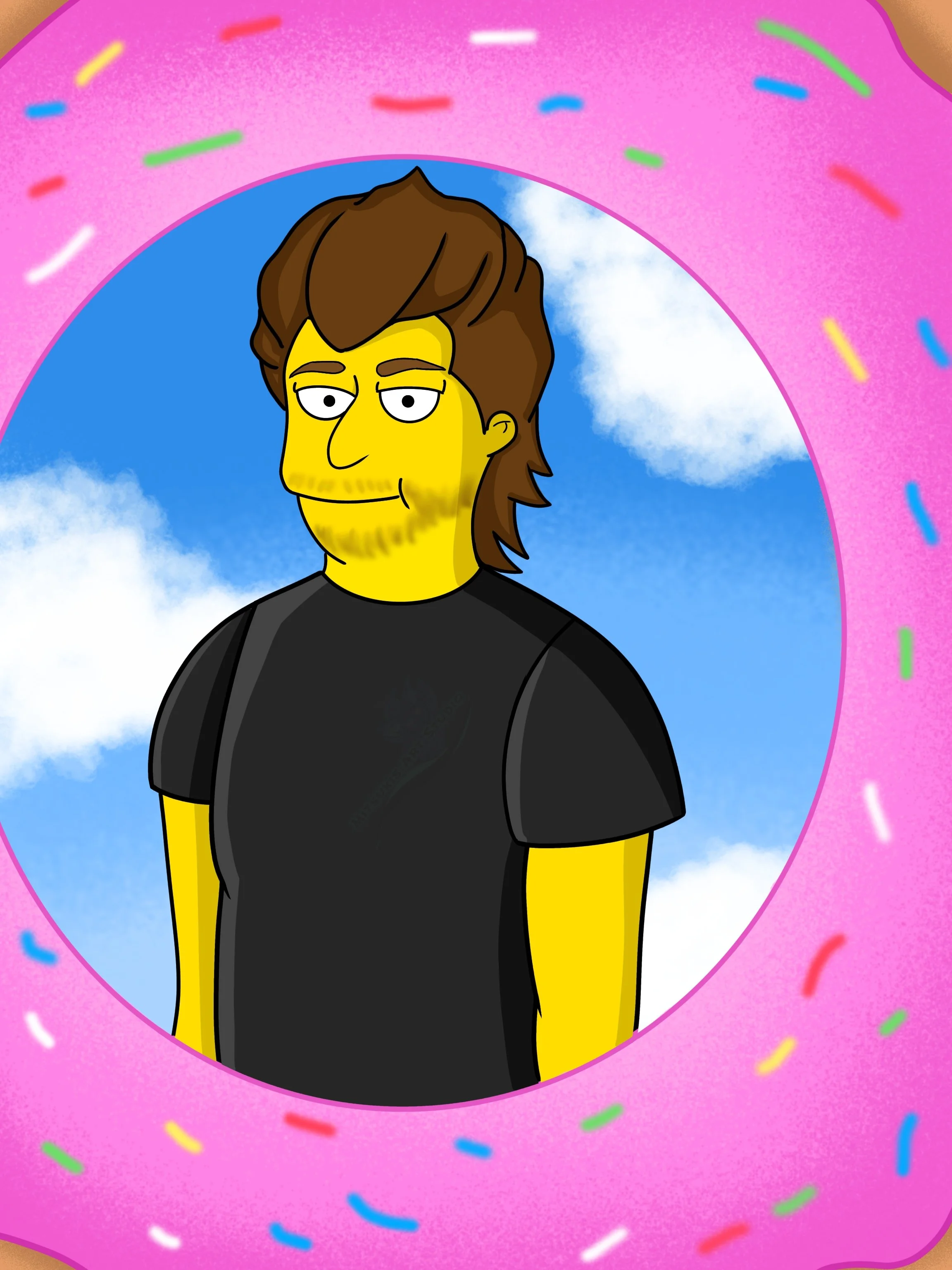 A Coworker Simpsonified, 2025