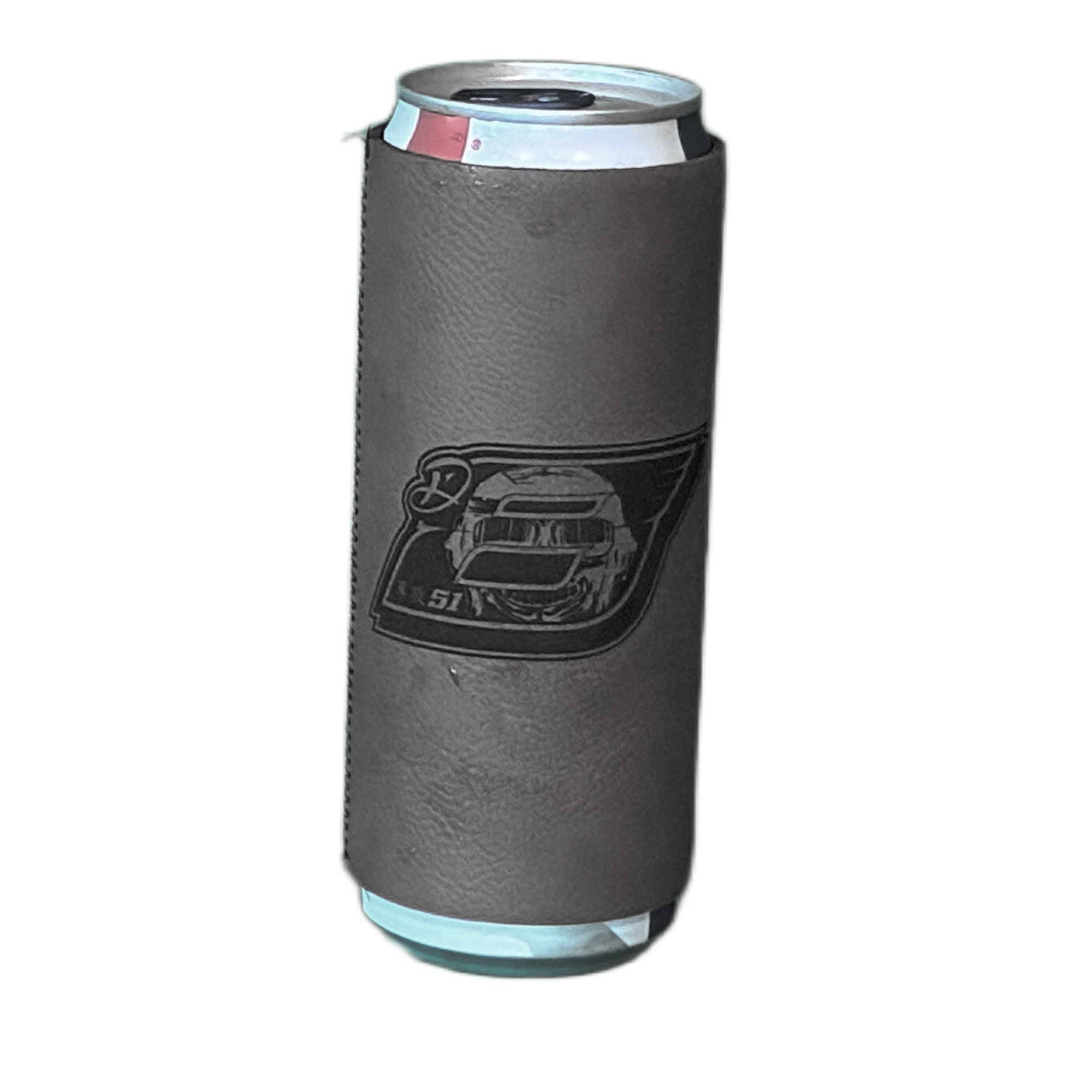 D8 Brown Koozie