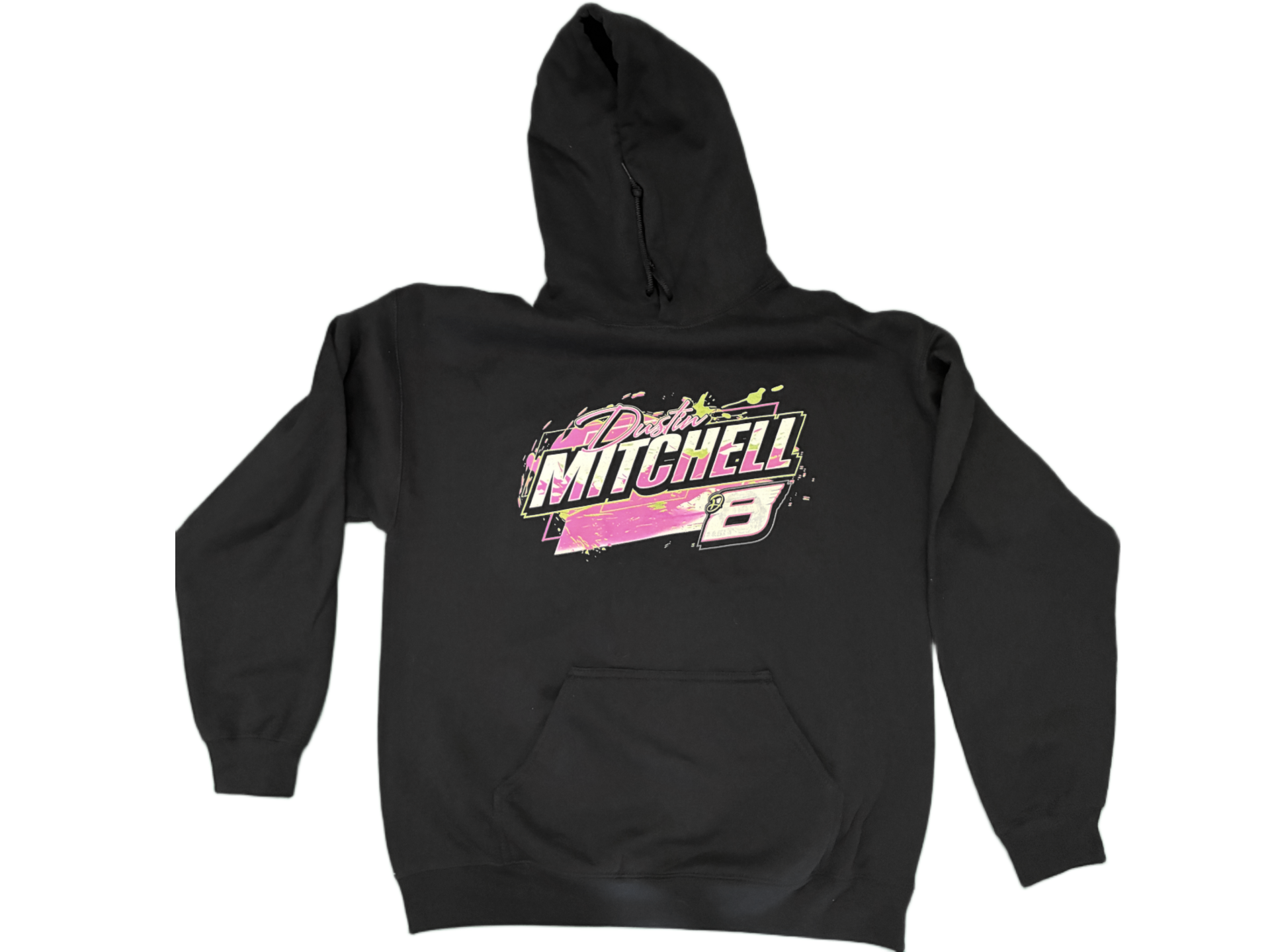 Black 8 Hoodie - Front