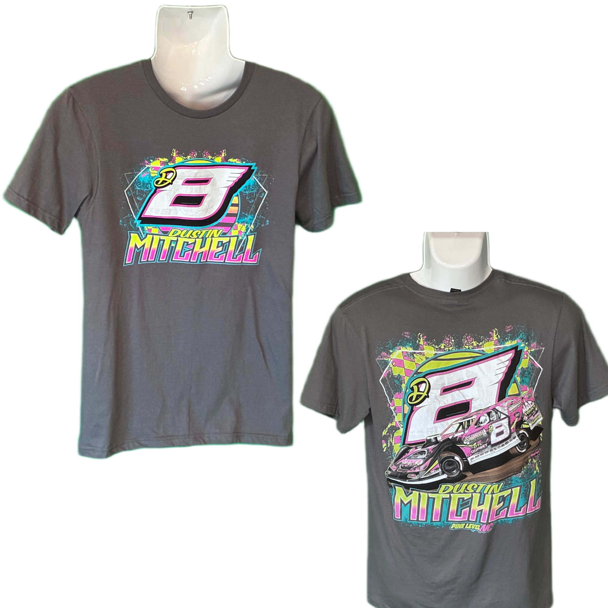 D8 Gray Racing Shirt