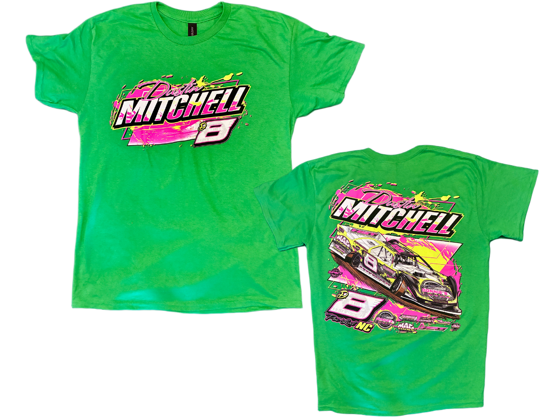 D8 Green Racing Shirt