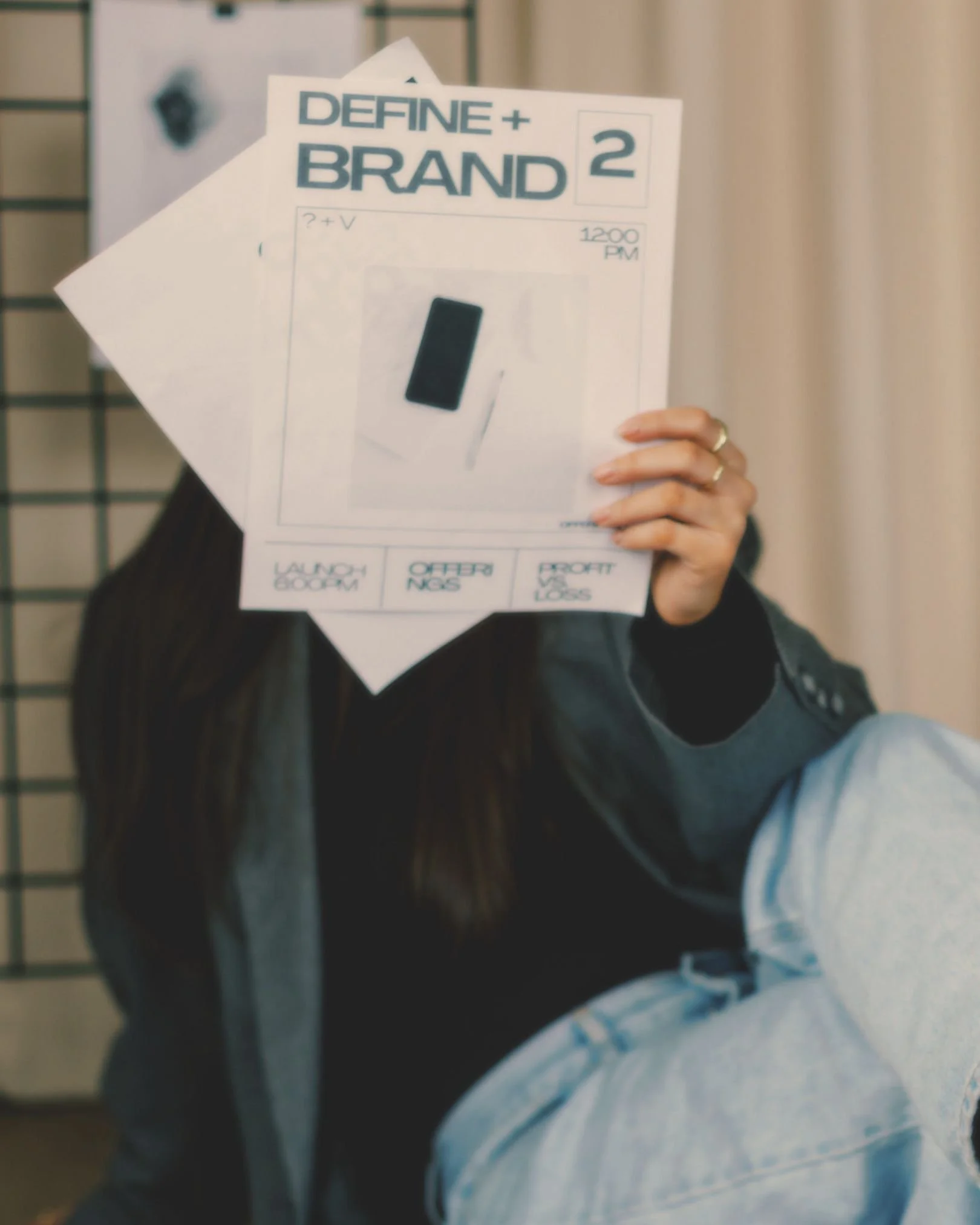 Custom branded print materials and editorial-style marketing collateral for modern businesses