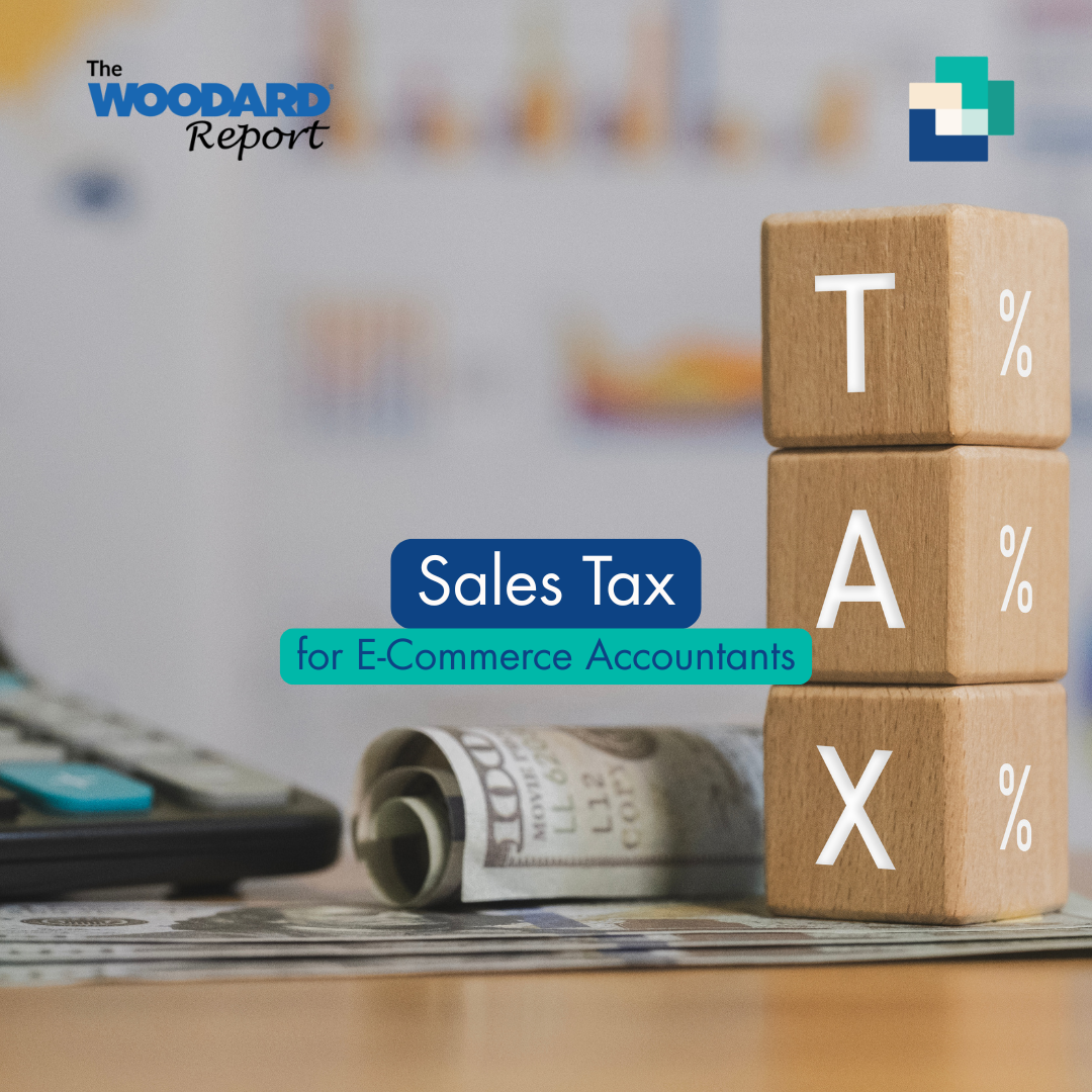Sales Tax for                   E-Commerce Accountants