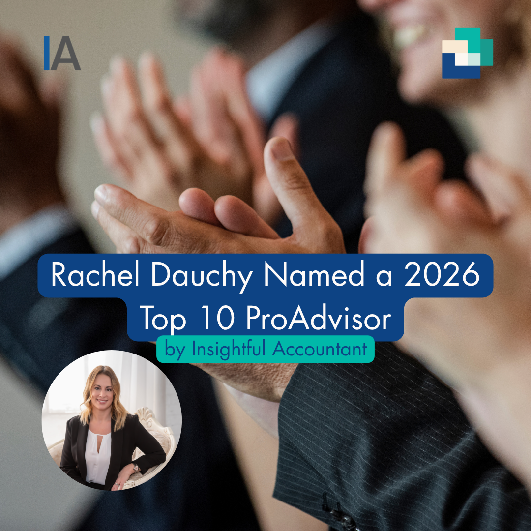 Rachel Dauchy Named a 2026 Top 10 ProAdvisor by Insightful Accountant