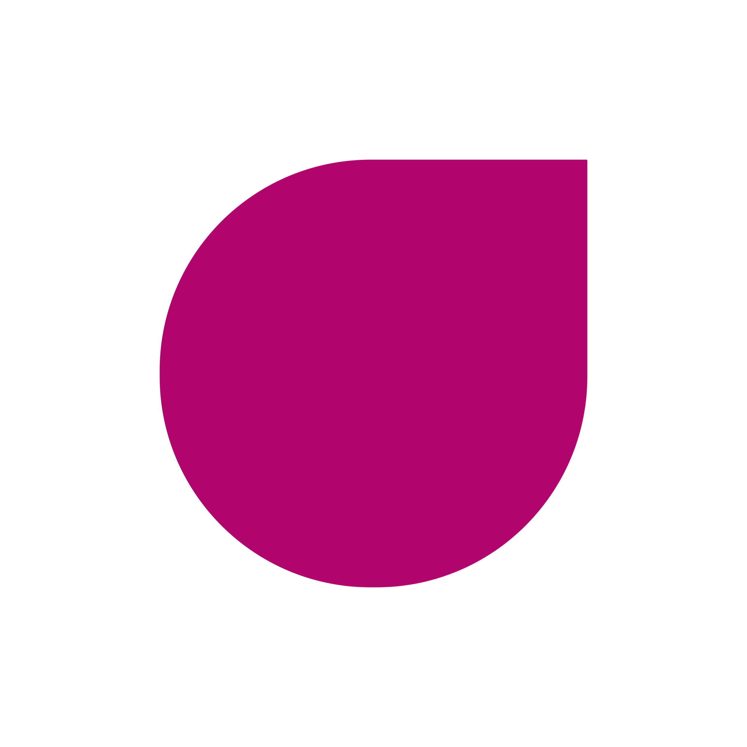 A stylized pink leaf vector graphic.