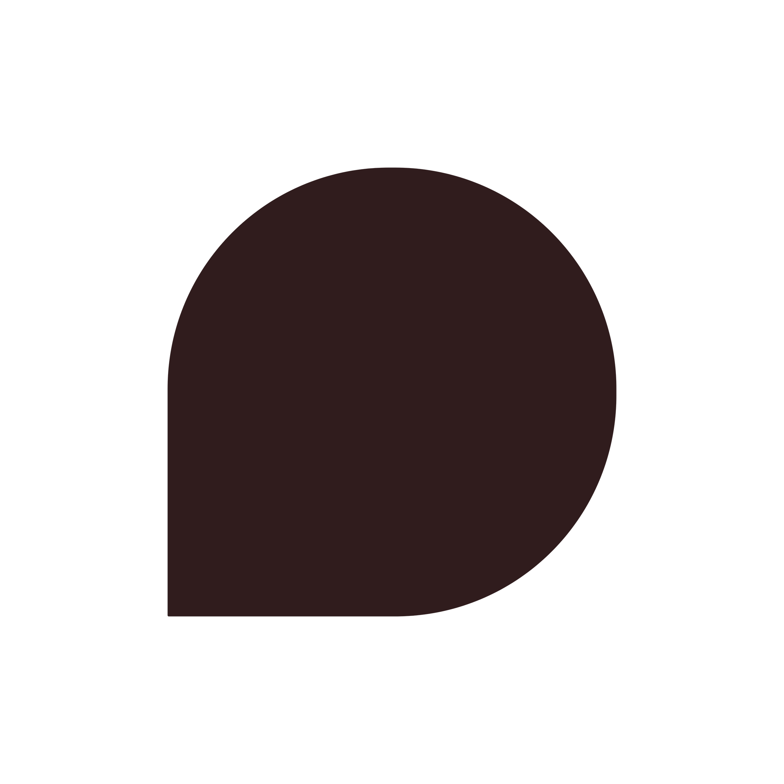 A stylized brown leaf vector graphic.