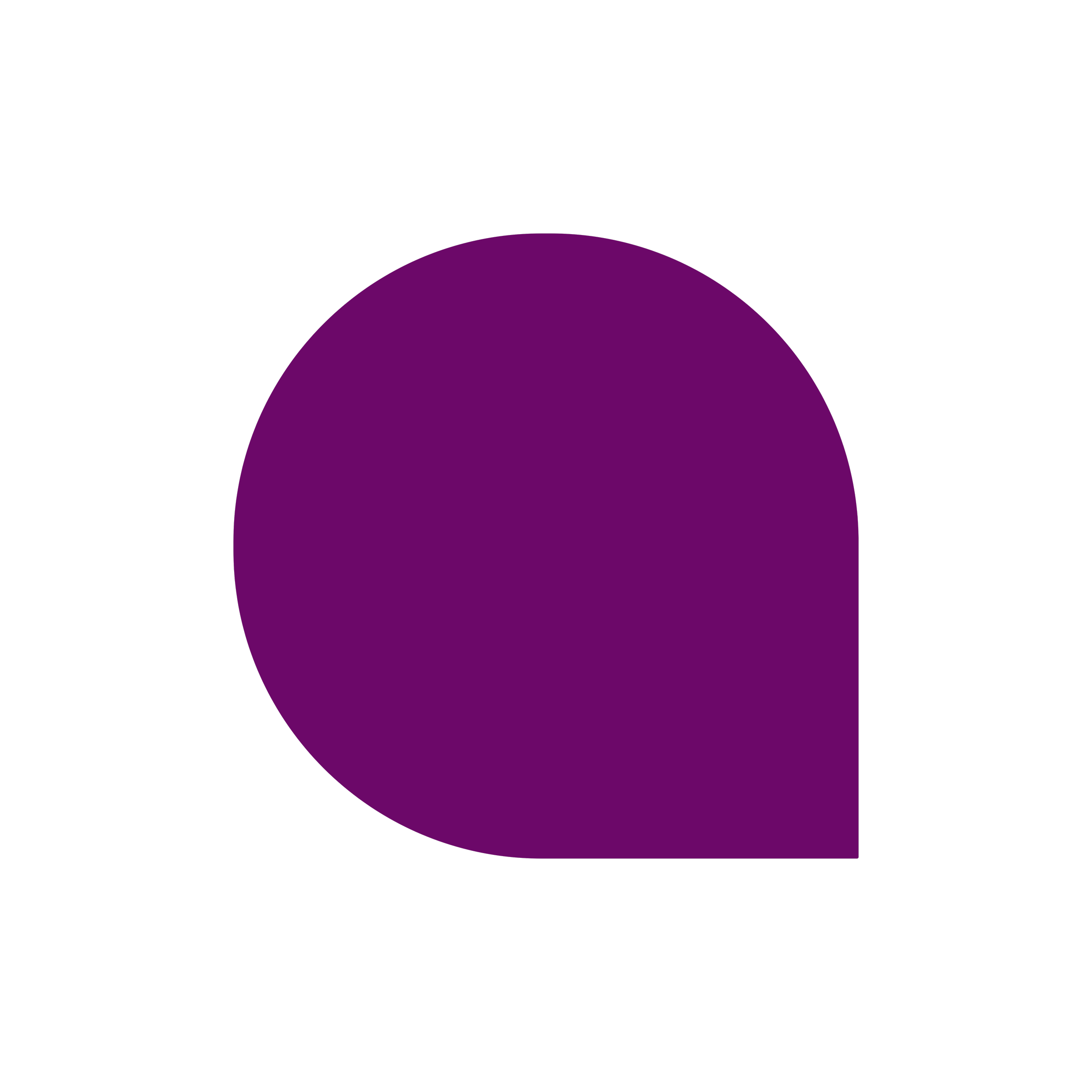 A stylized purple leaf vector graphic.