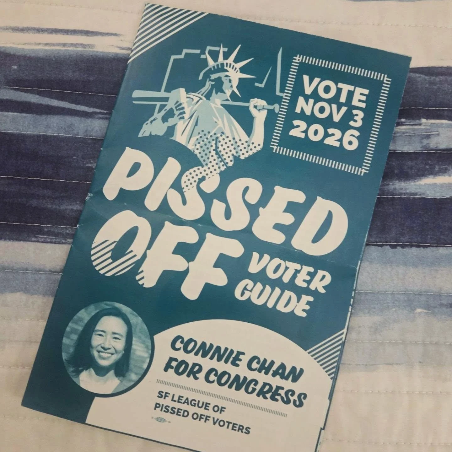 @sfpissedoffvoters voter guide is here! Keep an eye out for your copy or grab one when you see it. Honored to be among the endorsed candidates and for their write up on our race. As they wrote, "let's build better schools together!" 

(Side