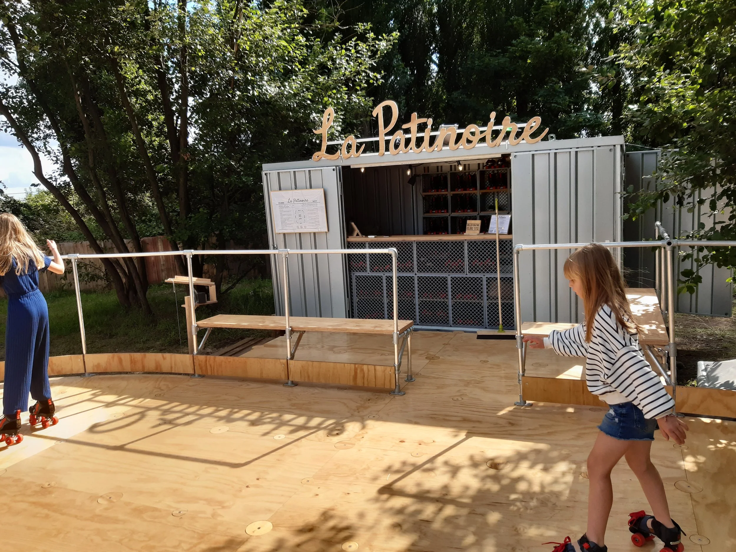 La patinoire - Modulaire rolschaatsbaan