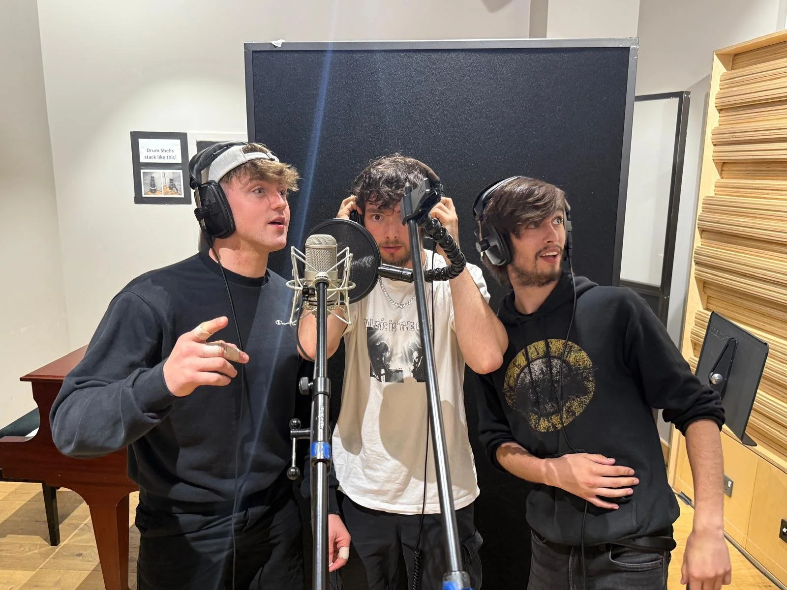 Recording Gang Vocals For The Album