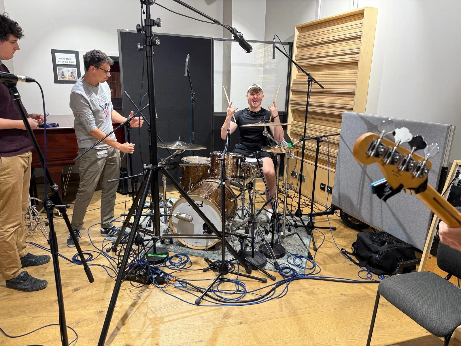 Tracking Drums With Niccolo Conti