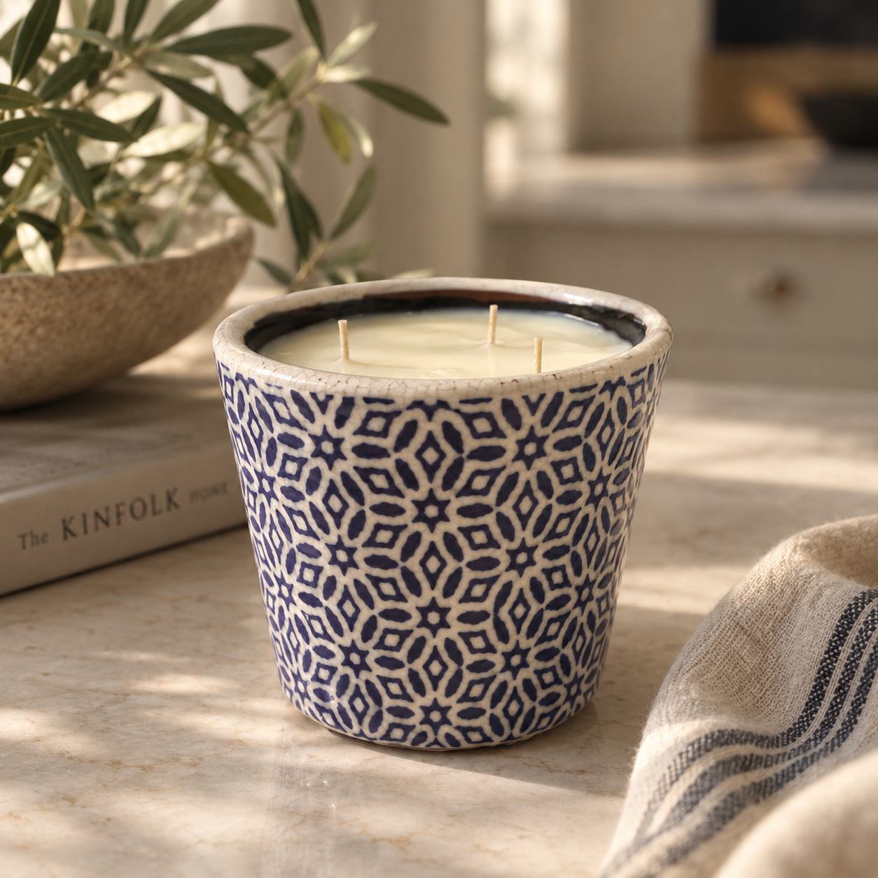Herb Garden Candle - large