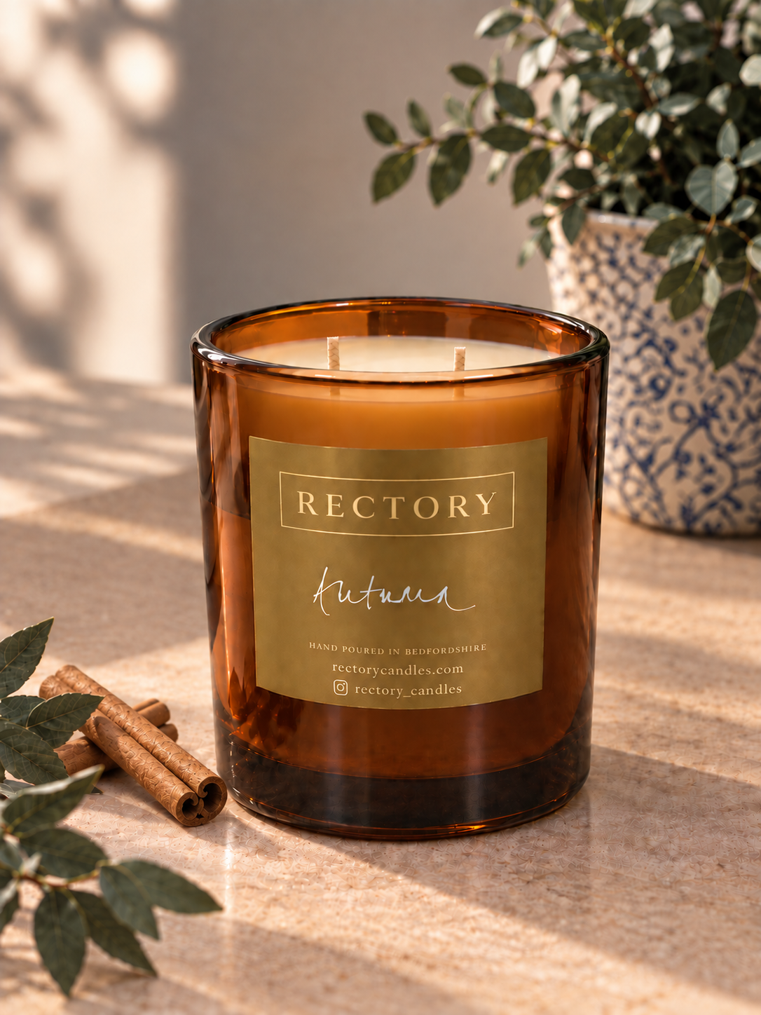 Autumn Amber Candle - Large