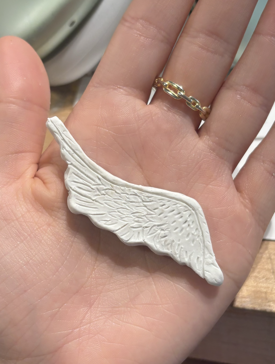 Clay molding for bronze handles of Charcuterie Board, 2024