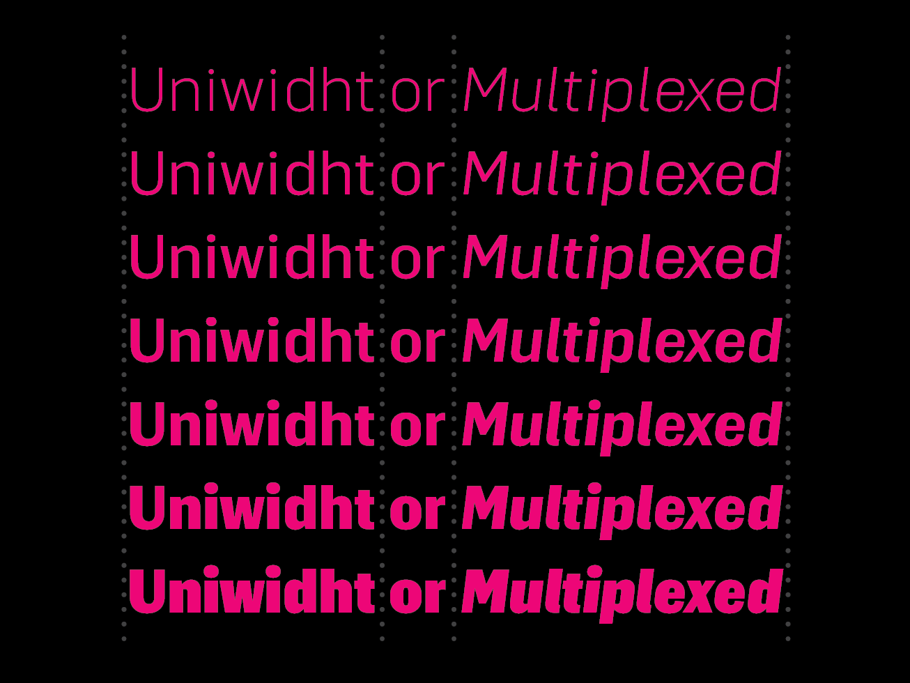 Dorival UI Typeface