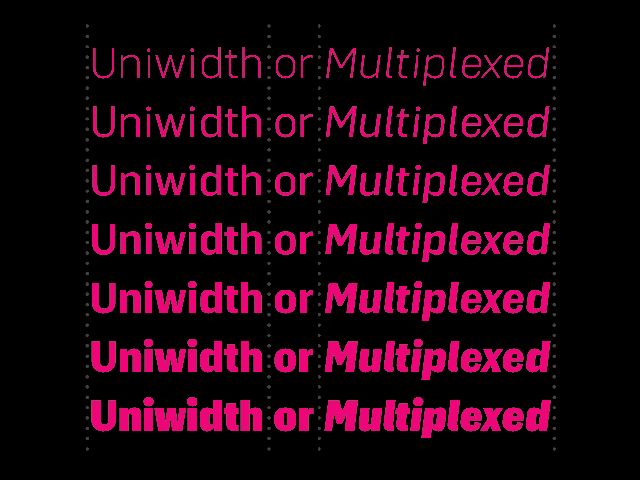 Dorival UI Typeface
