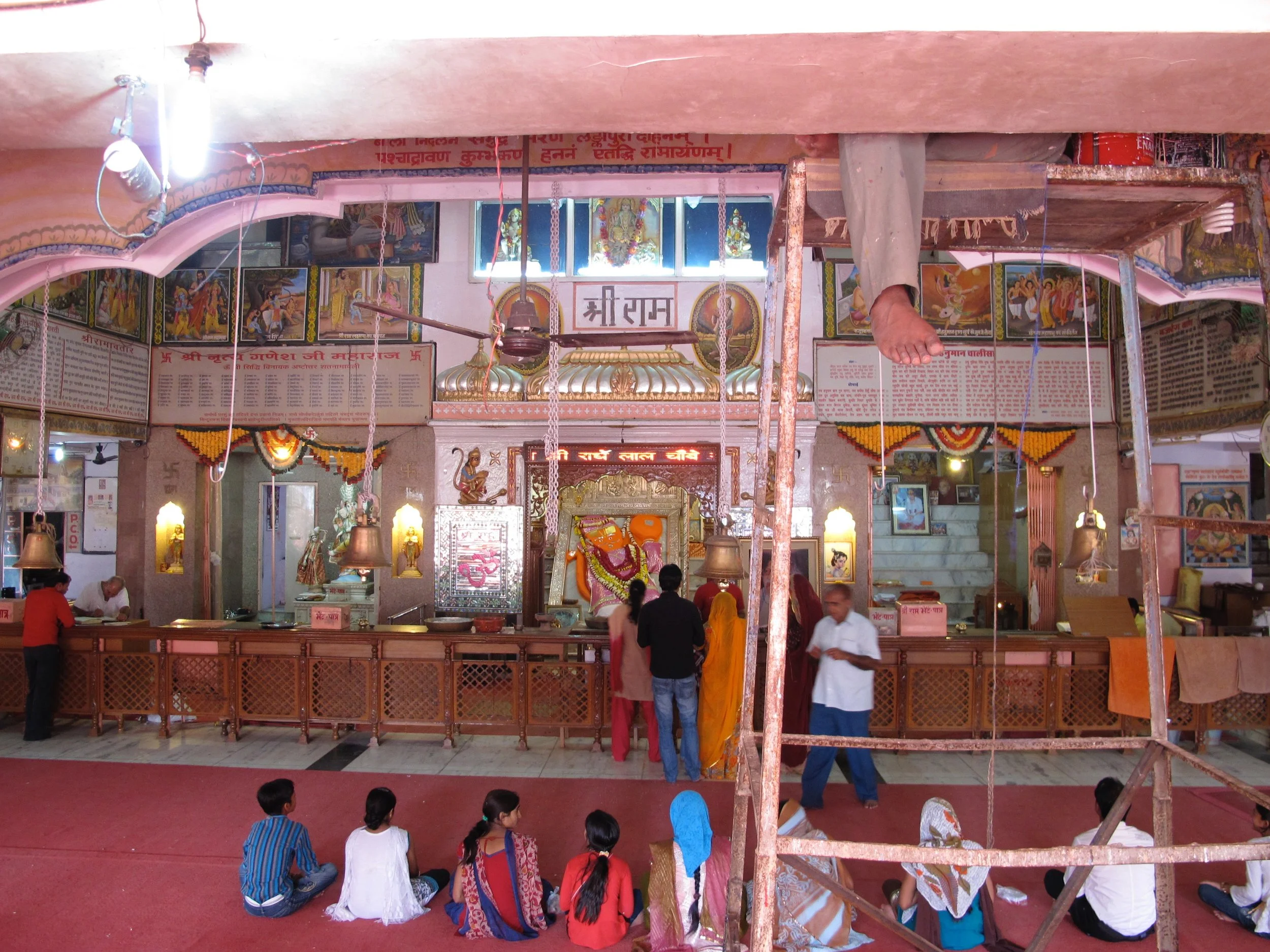 Hanuman Temple, Jaipur, India, 2012 (Copy)