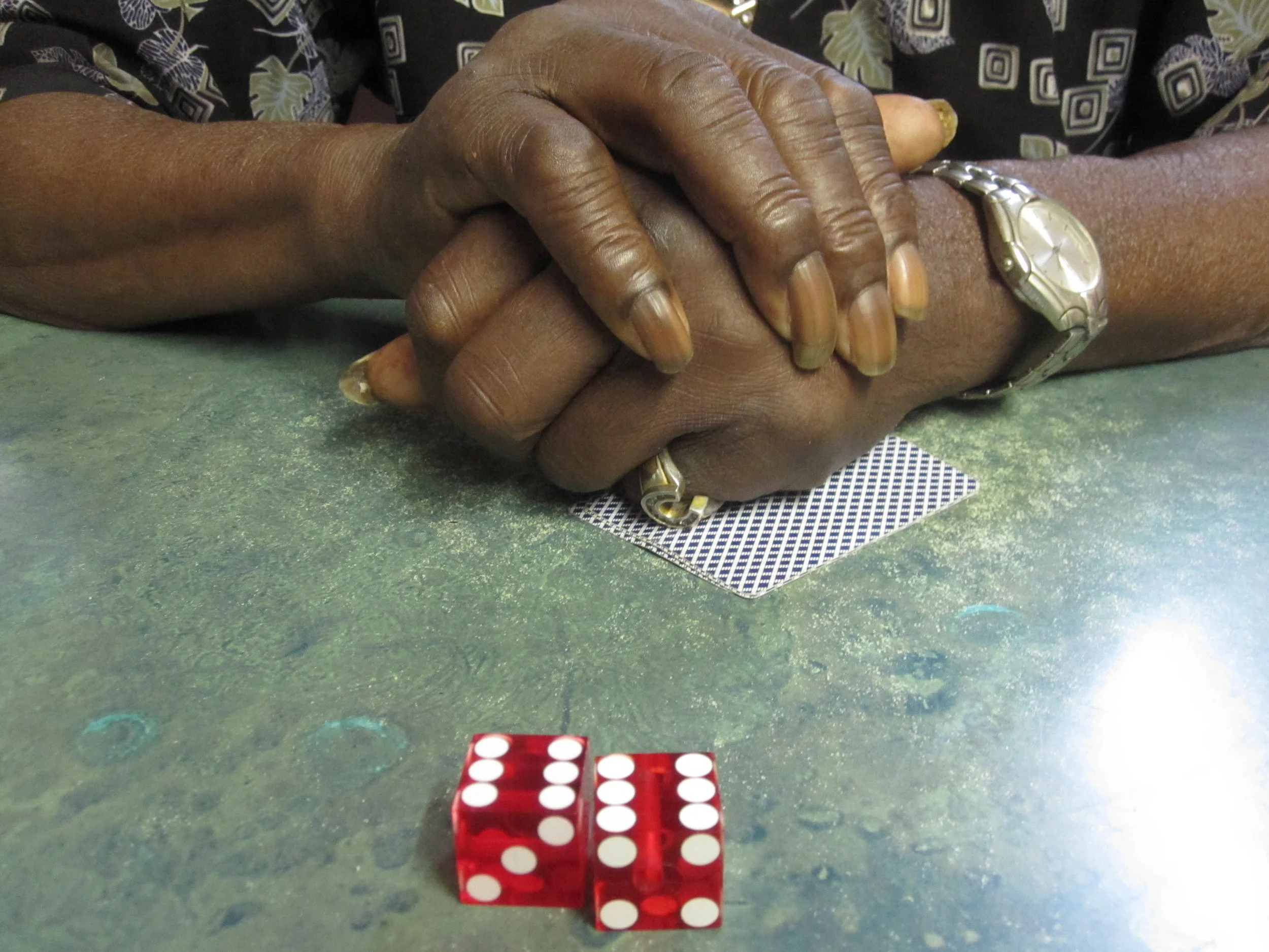 Puddin's Hands and Dice, Clarksdale, 2010 (Copy)