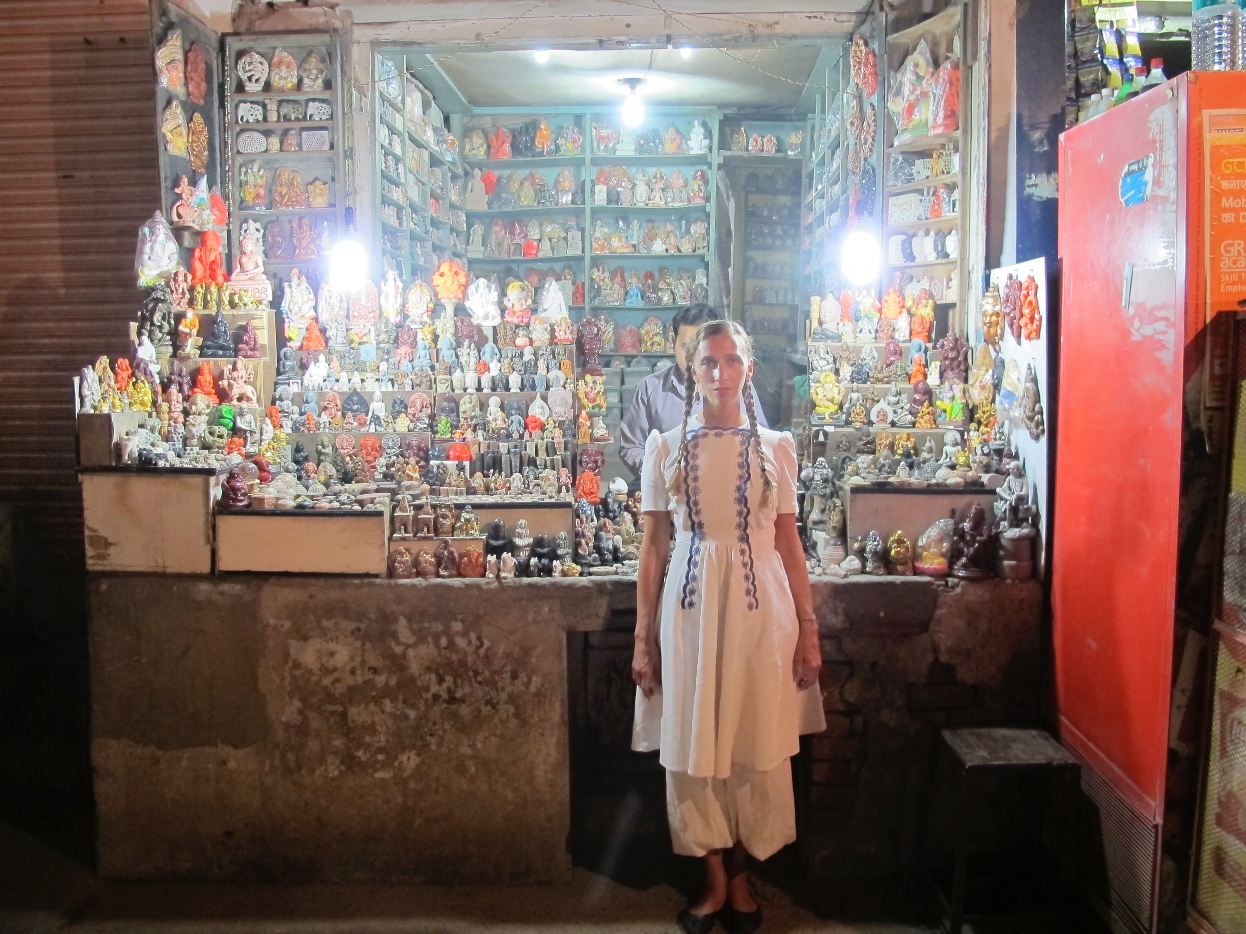 Emily as "Alice", Varanasi, India, 2012 (Copy)