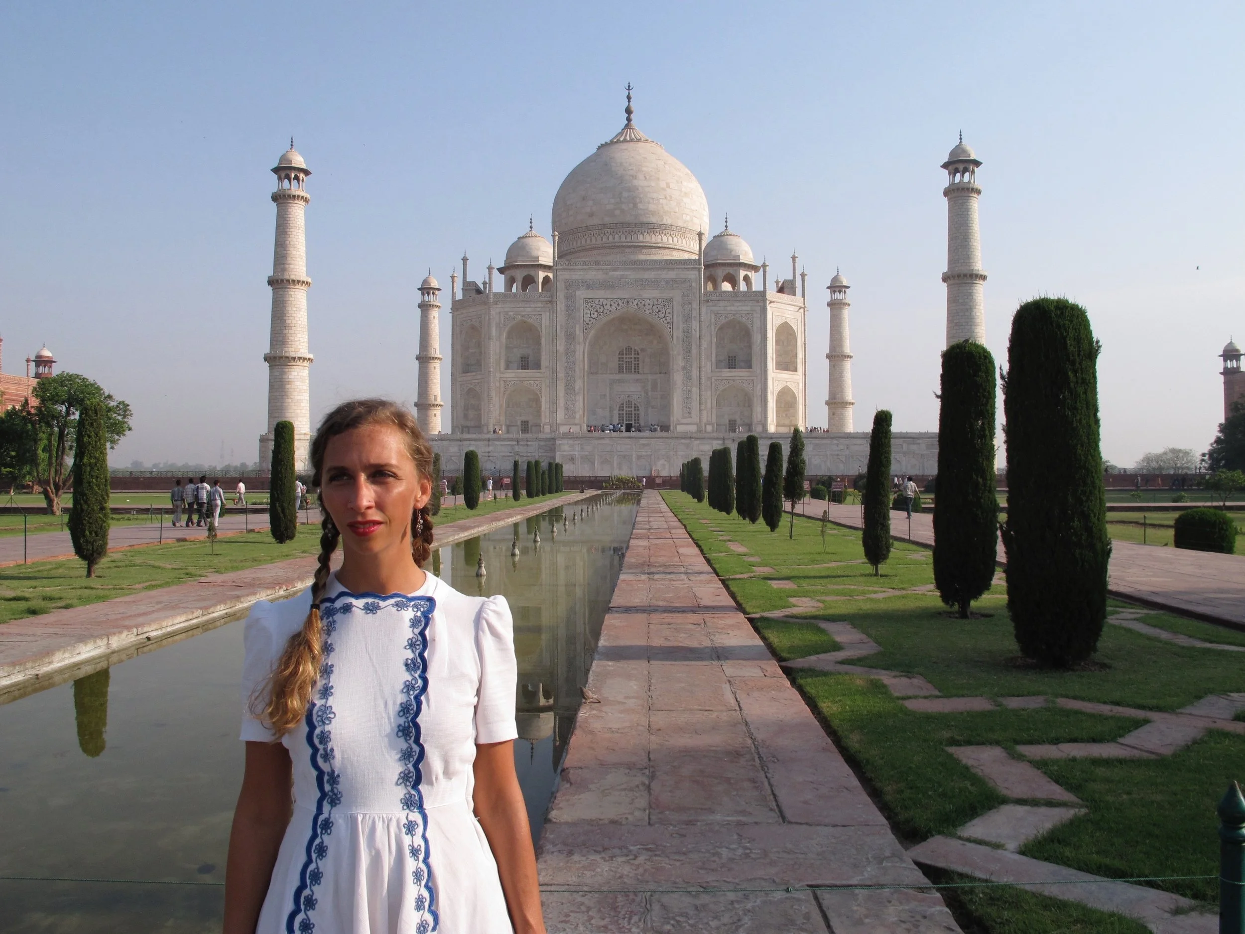 Emily as "Alice", Agra, India, 2012 (Copy)