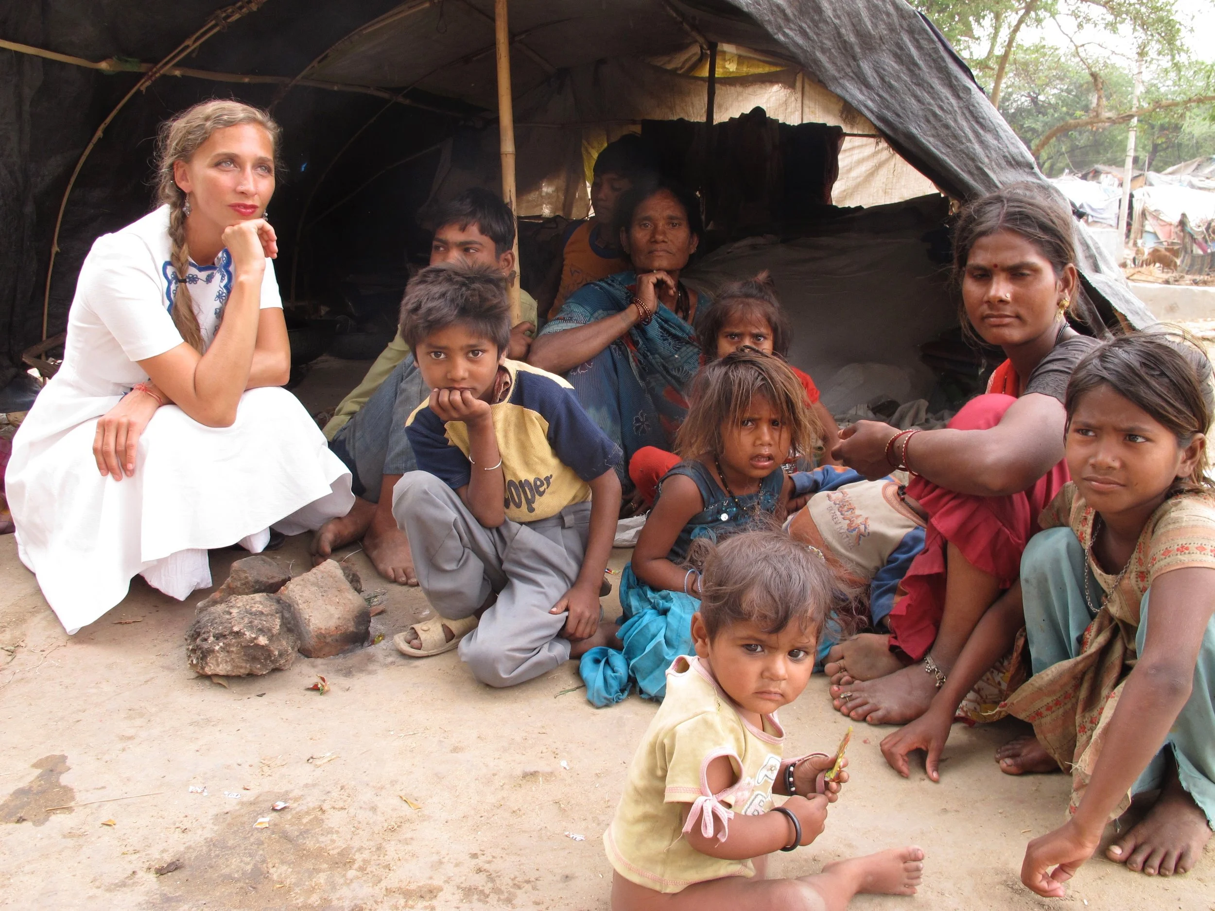 Emily as "Alice", Agra, India, 2012 (Copy)