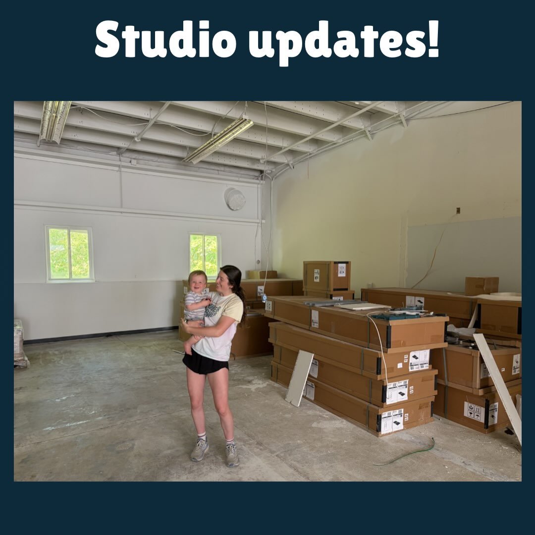 Studio updates! Founding memberships go live in a few weeks &mdash; sign up for emails to be the first to know. 

Our reformer towers and the cadillac are here! We are still waiting on the wunda chairs, the ladder barrel, and the spine correctors. 

