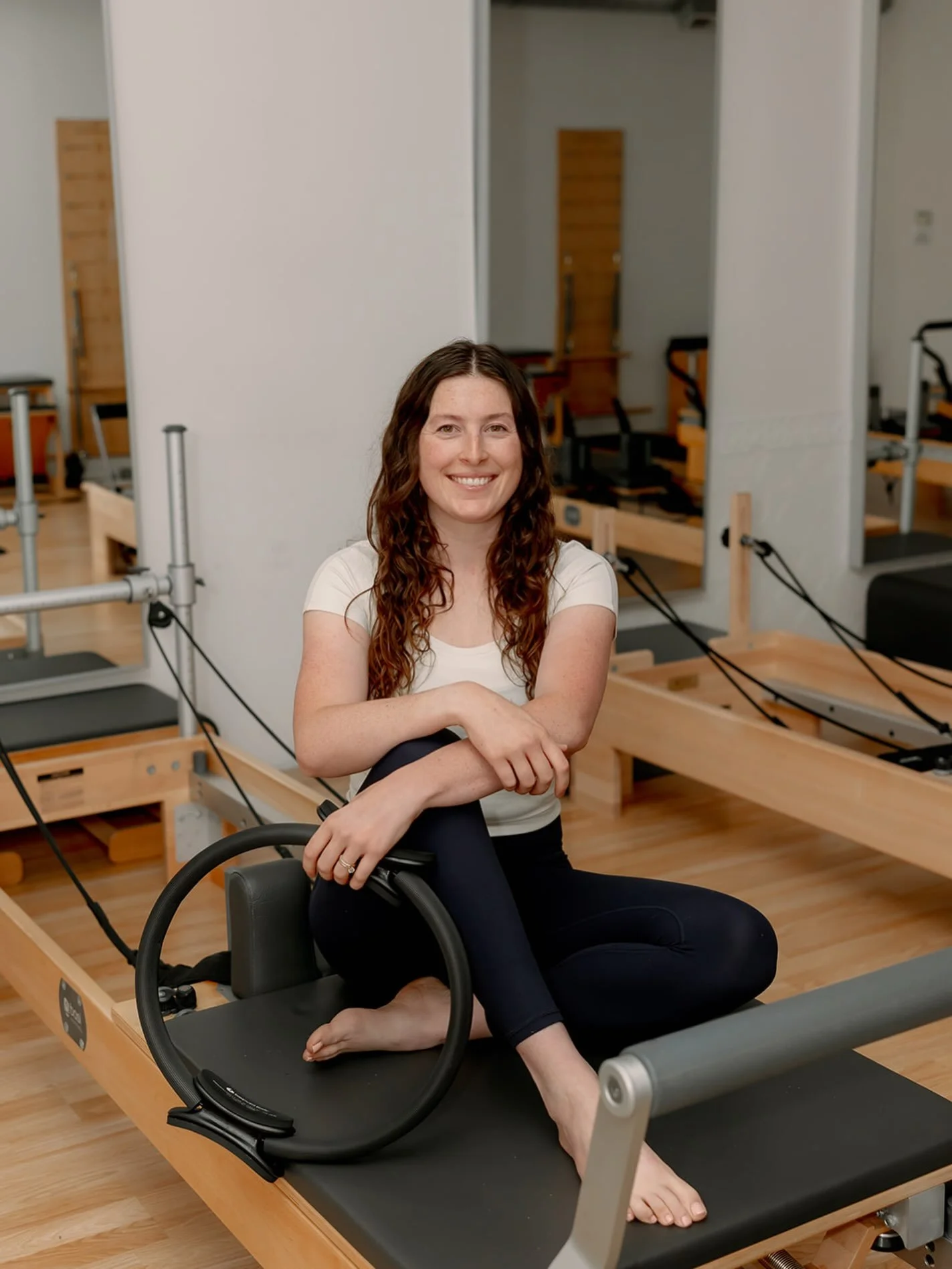 Meet the owner! 

Hi, I&rsquo;m Brenna! I discovered Pilates while searching for a way to stay strong and injury-free as a runner. I love that Pilates is truly for everyone, something I experienced firsthand while pregnant with my son, Nolan. The met