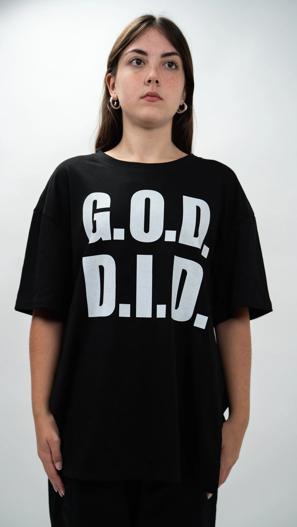 G.O.D. D.I.D. Everyday Crew - Black
