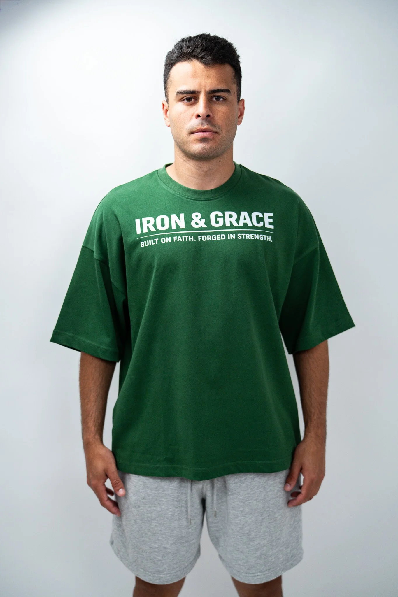 Iron & Grace Everyday Crew - Green