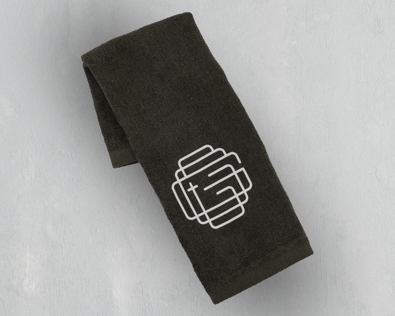 Triple G Gym Towel - Black