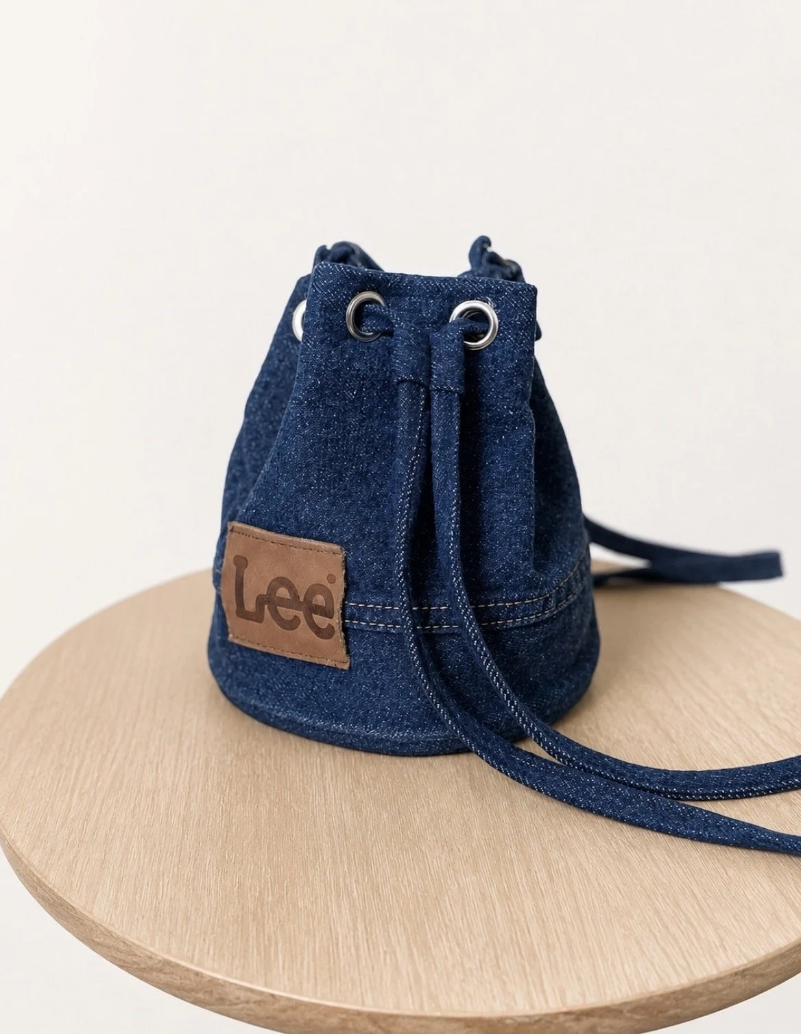 Recycled Lee Denim Mini Bucket Bag