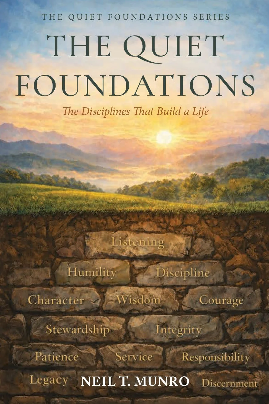 Book cover of The Quiet Foundations by Neil T. Munro