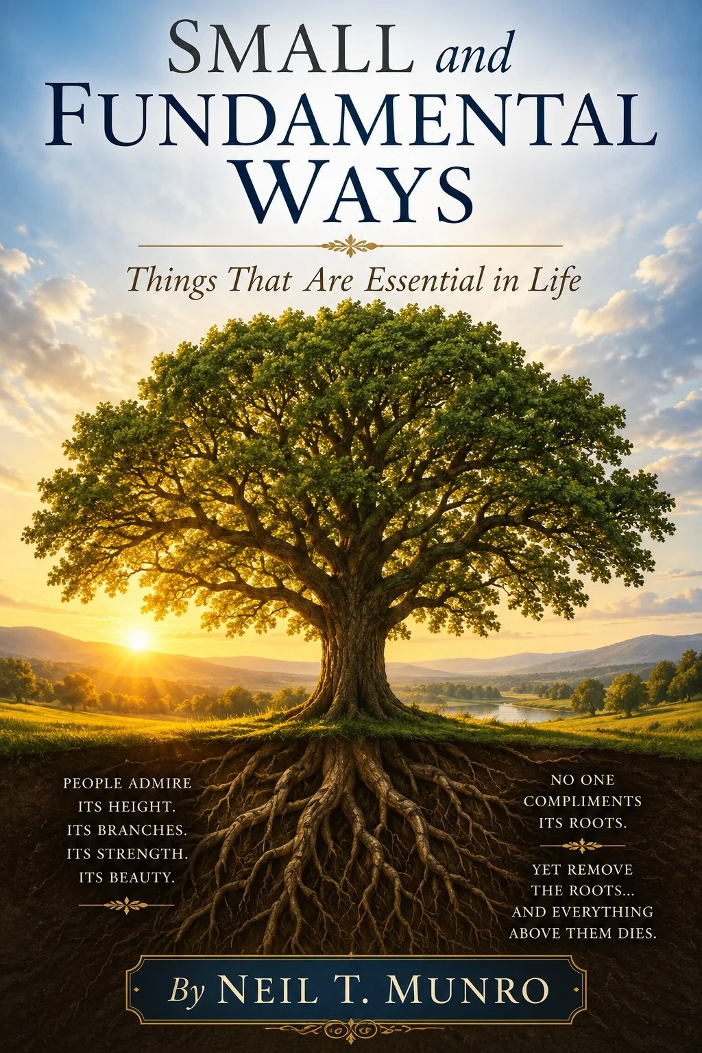 Book cover of Small and Fundamental Ways by Neil T. Munro