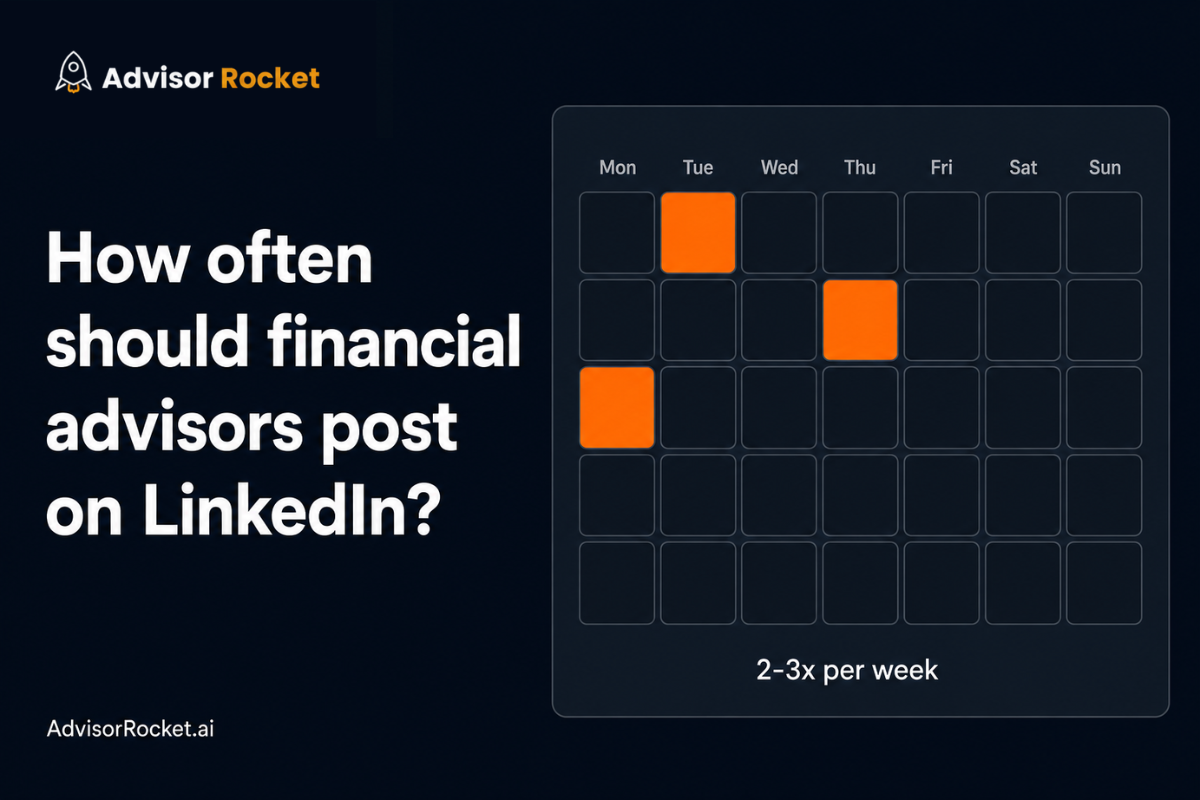 How Often Should Financial Advisors Post on LinkedIn?