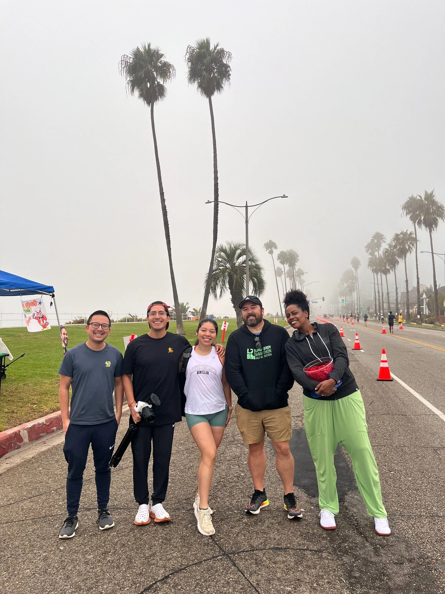 2025 Long Beach Marathon Cheer Squad