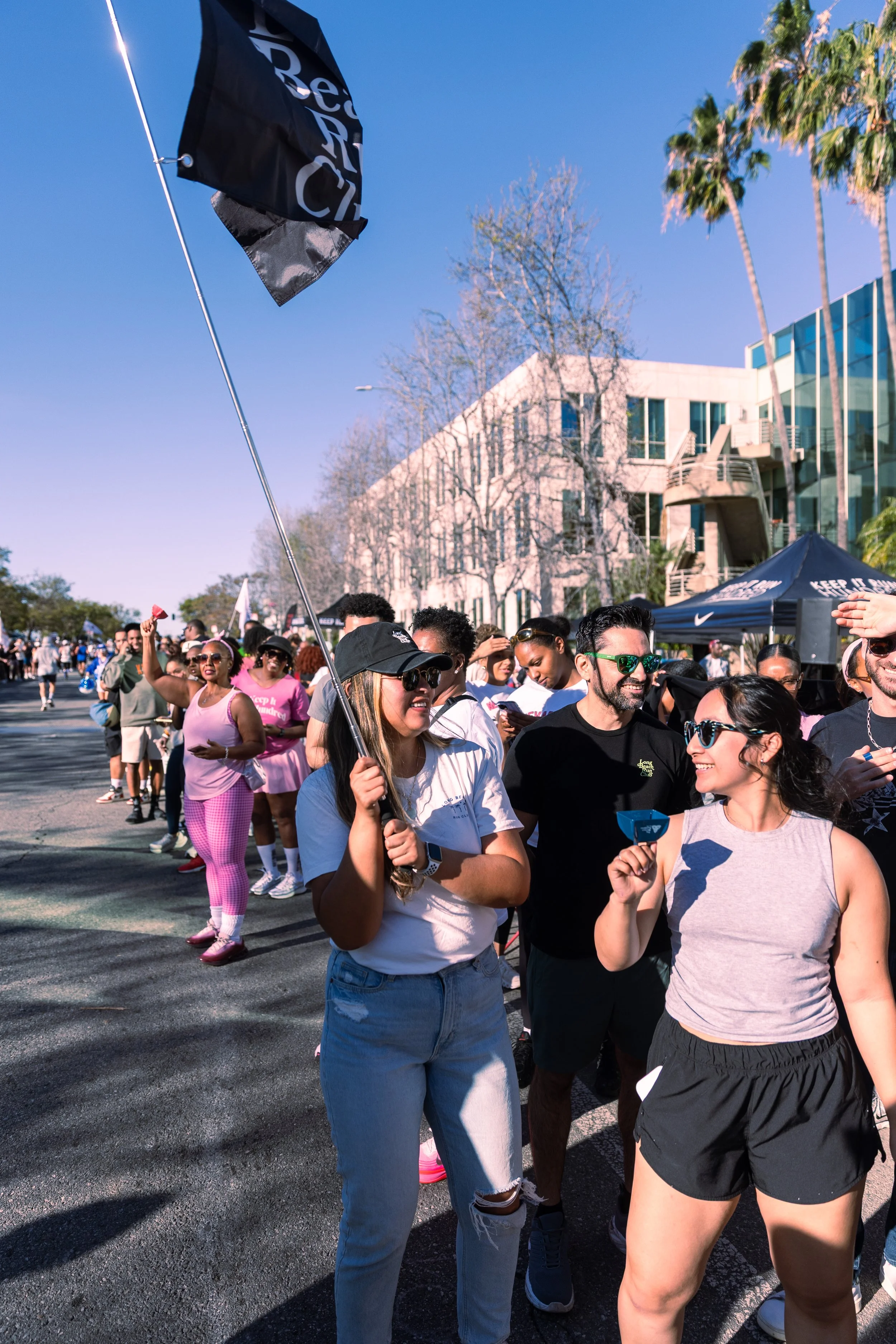 2025 LA Marathon Cheer Squad
