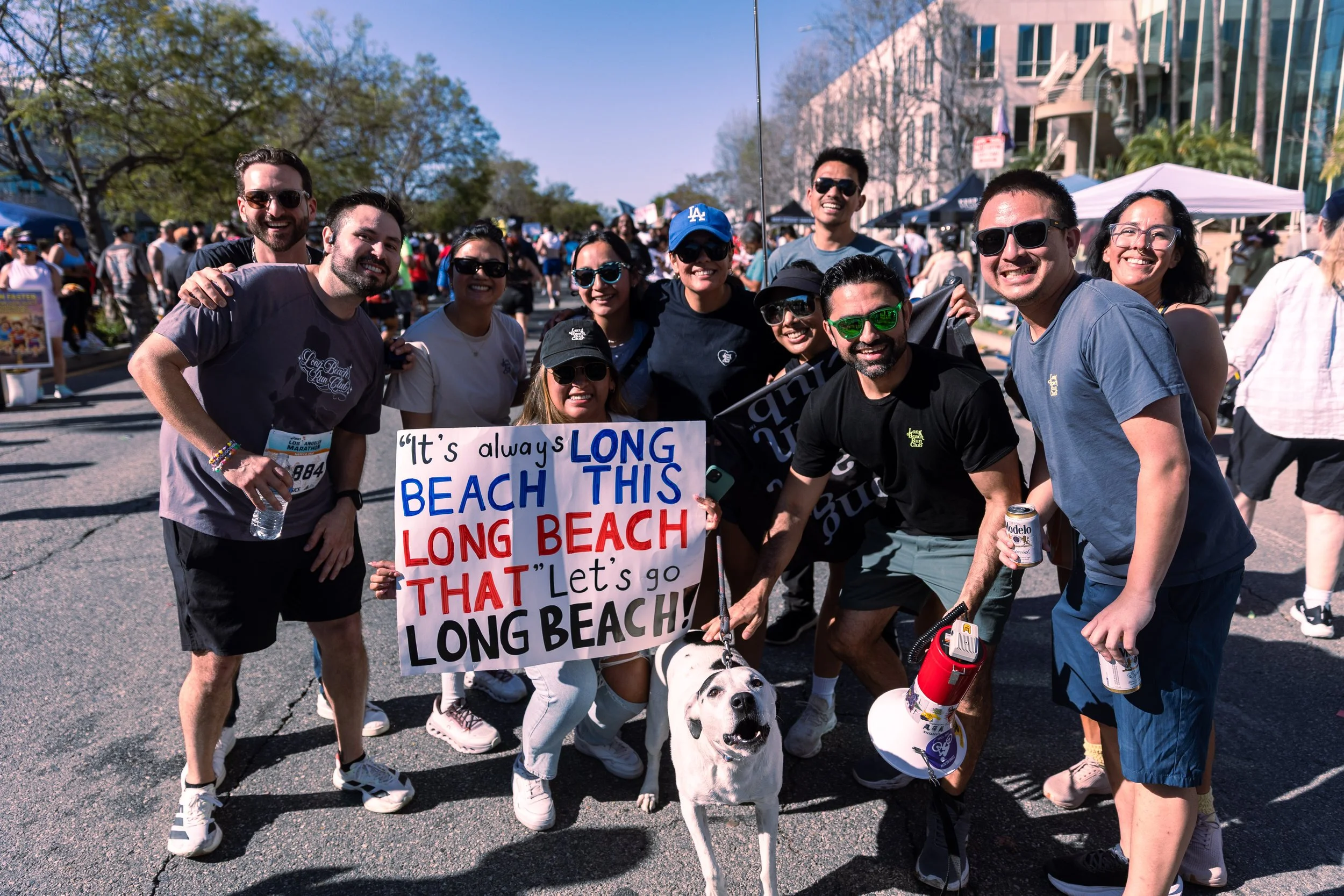 2025 LA Marathon Cheer Squad