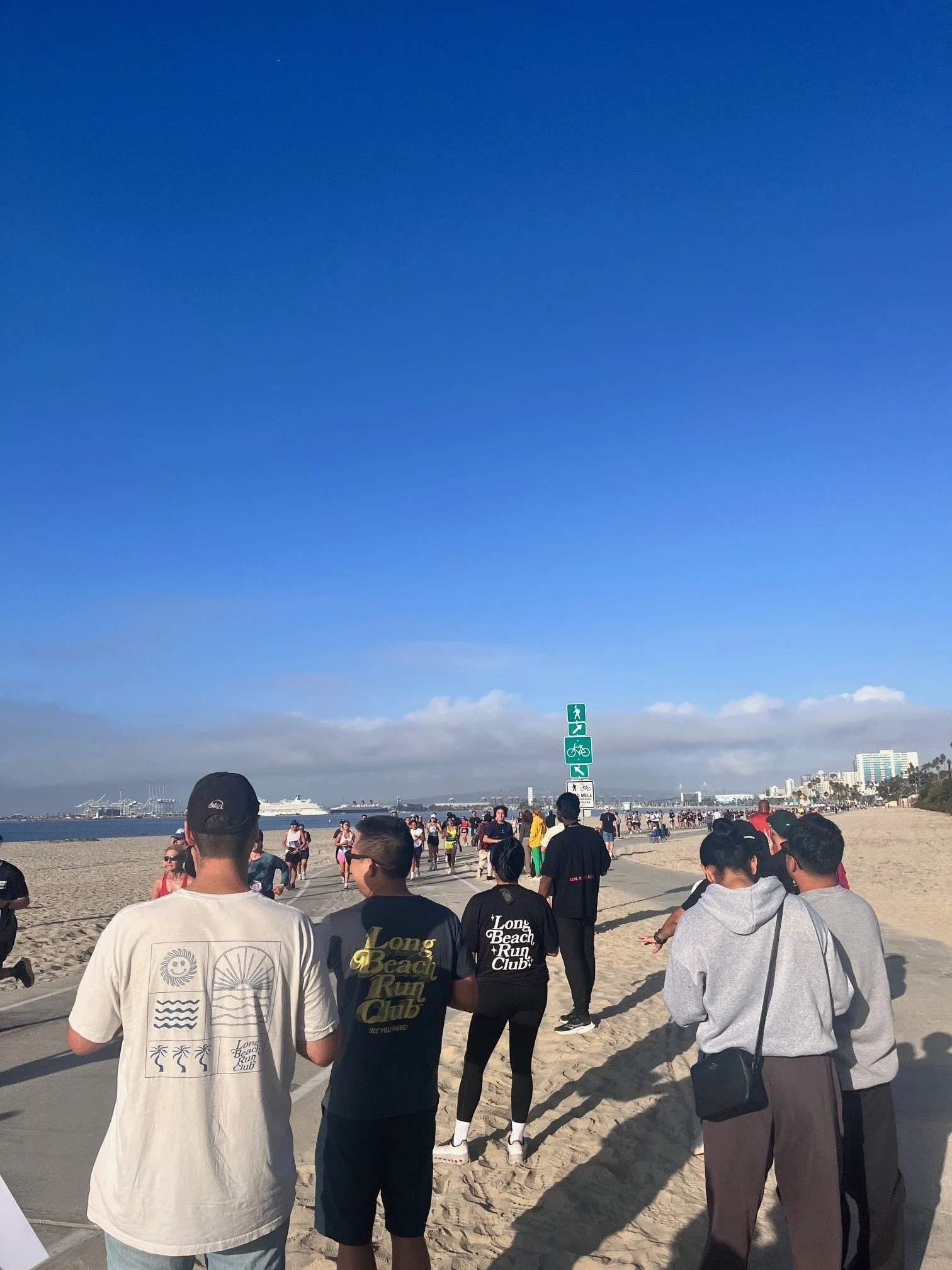 2025 Long Beach Marathon Cheer Squad