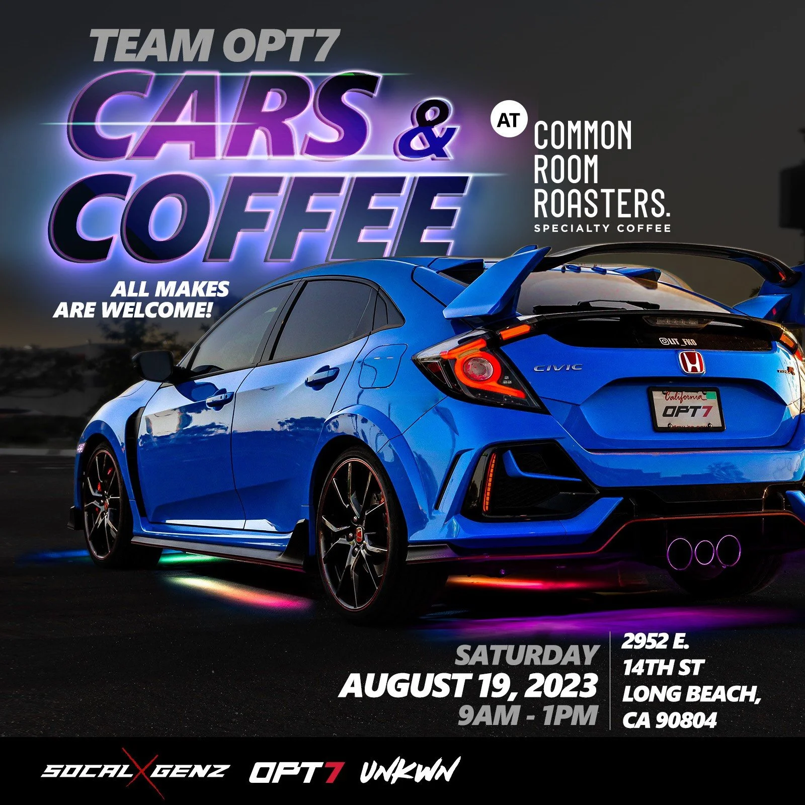 OPT7 Cars & Coffee