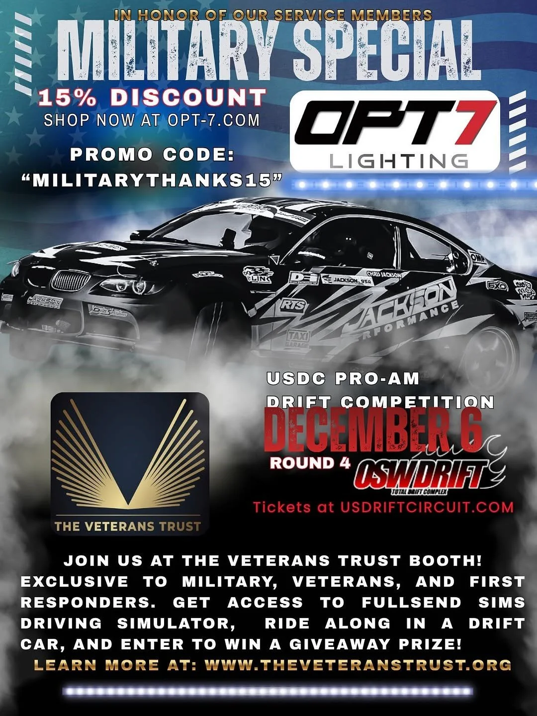2025 OPT7 x USDC x Veteran's Day Promo