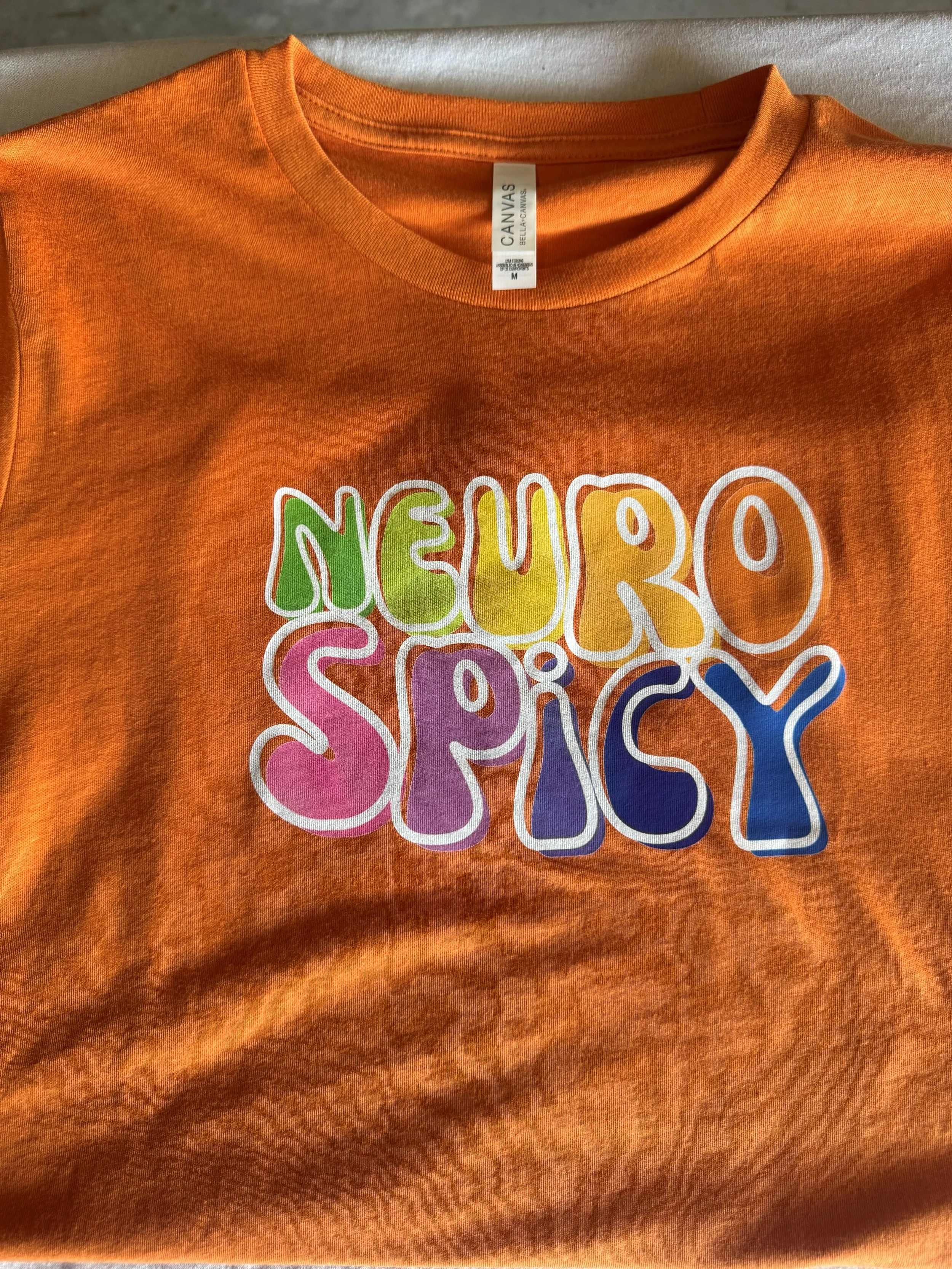 Neuro Spicy Tee - Orange