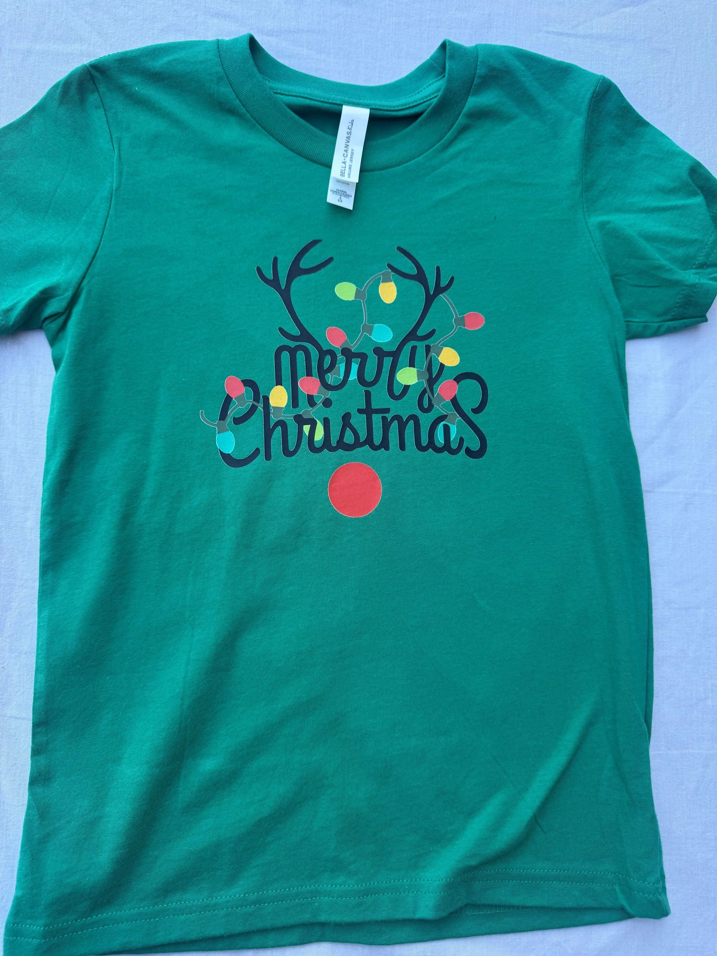Merry Christmas Reindeer Tee