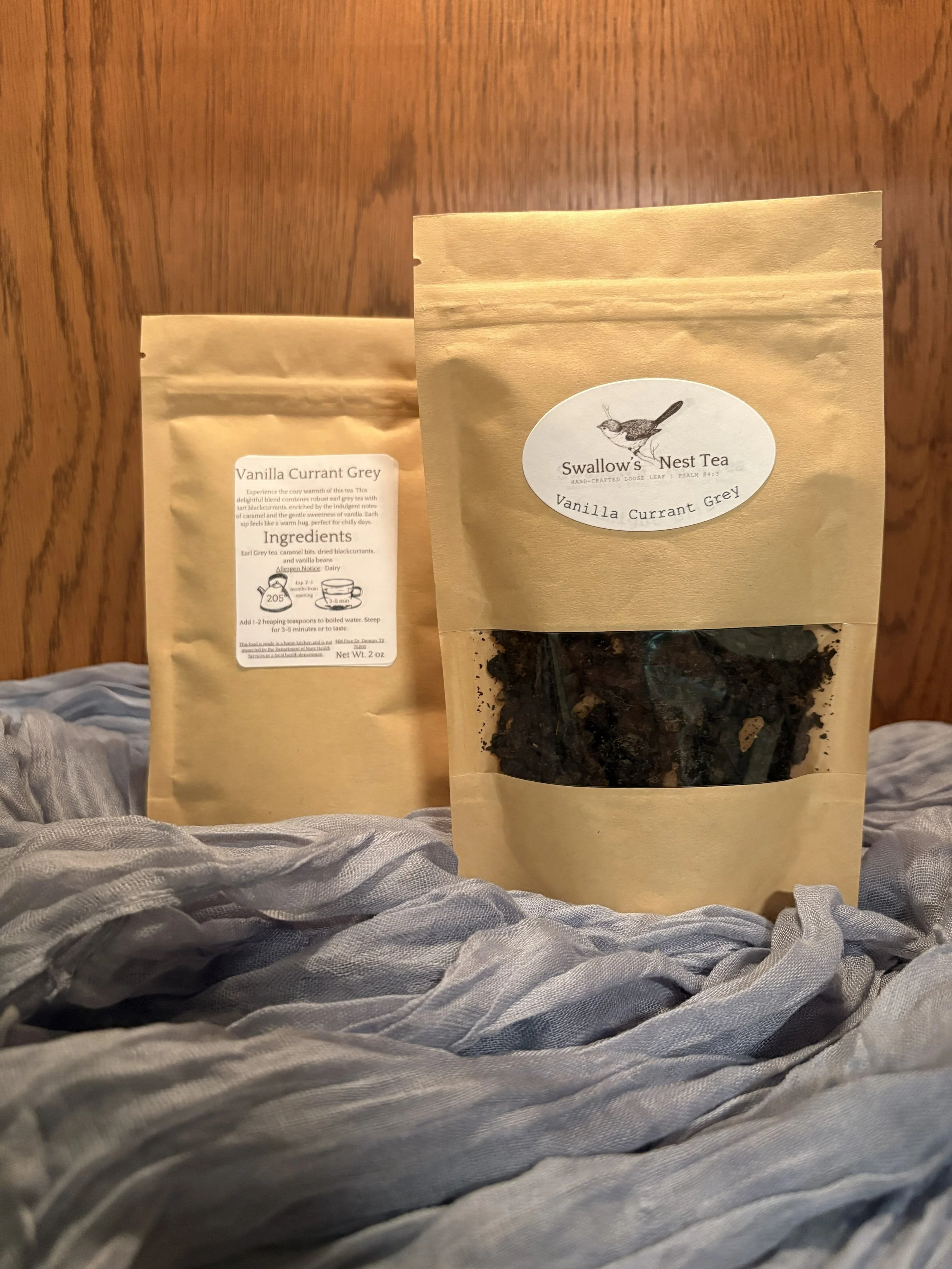 Vanilla Currant Grey